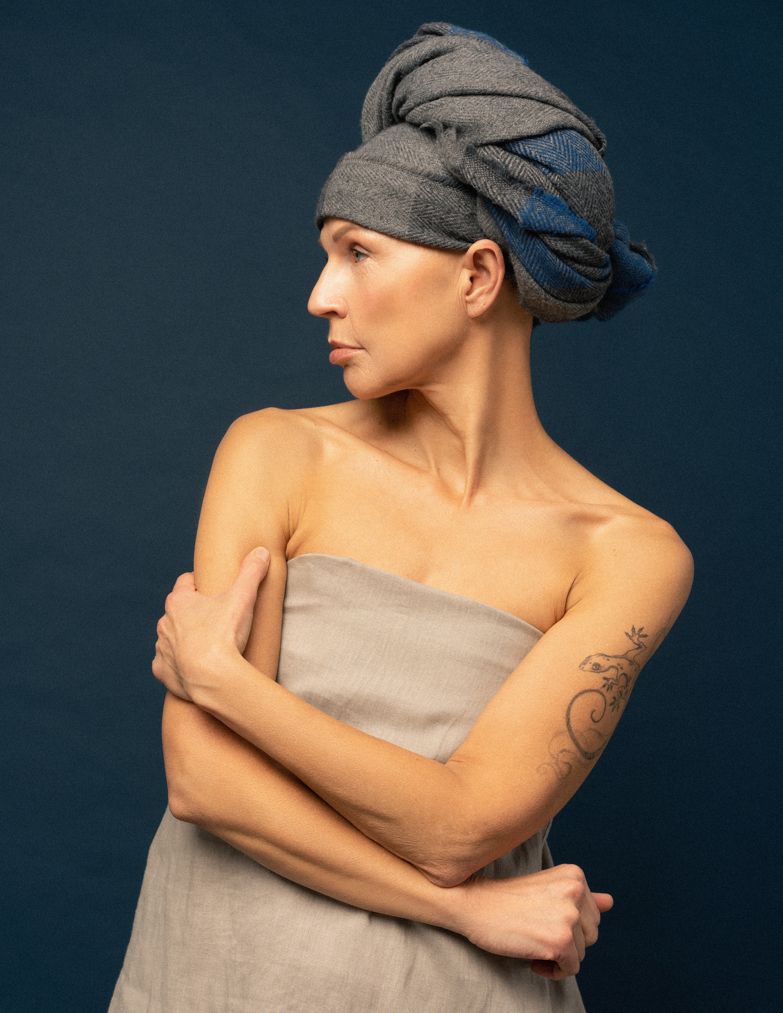 Студийная съемка для актрисы Татьяны Догаевой. Портретный фотограф из Санкт-Петербурга Наталья Бялая