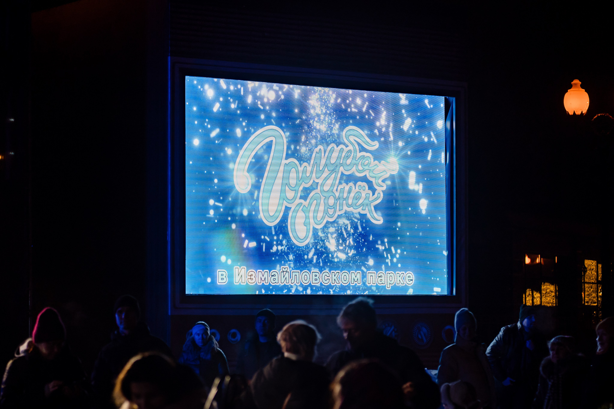 Голубой огонек. Измайловский парк. 12.01.2025