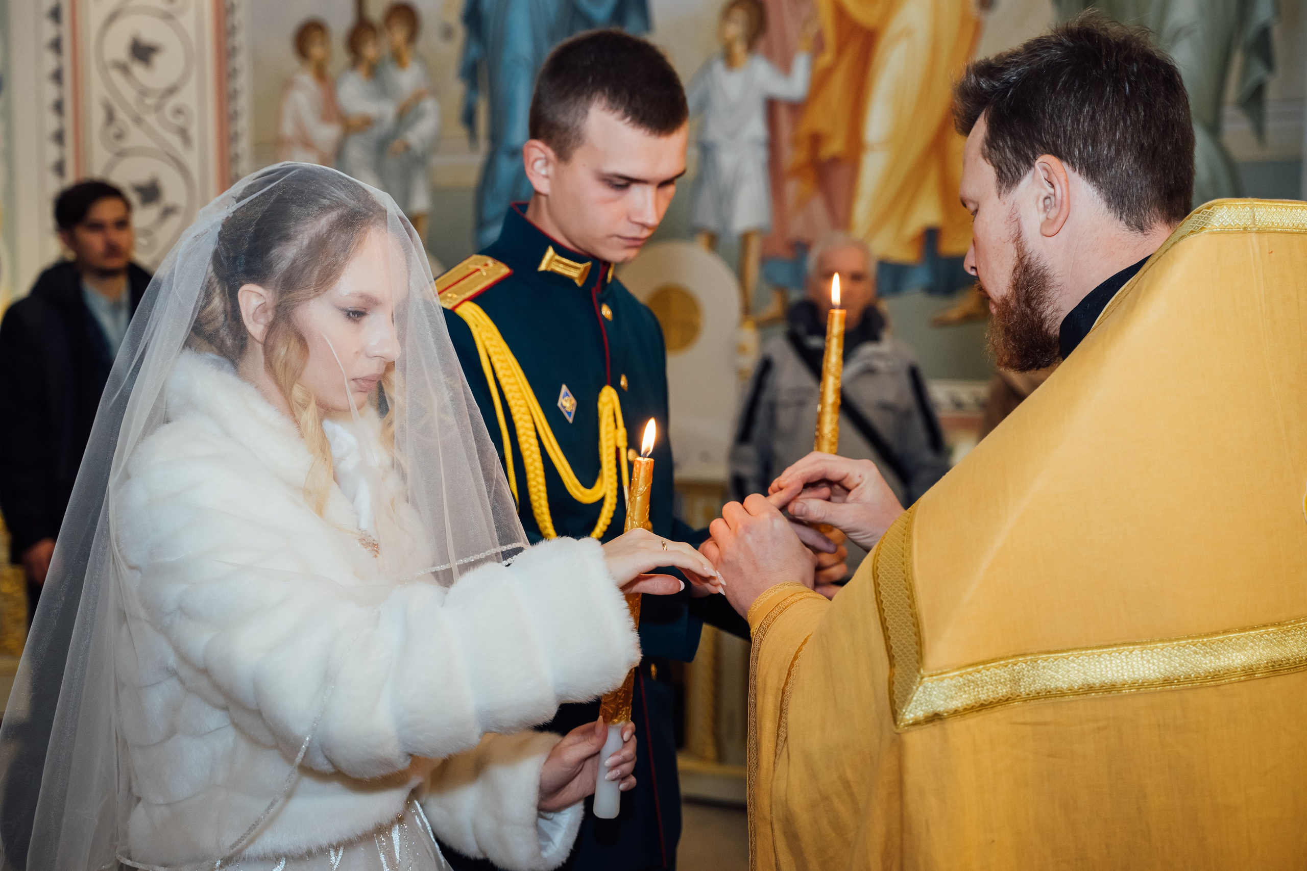 Венчание Вячеслав и Виктория. Свадебный фотограф в Коломне, Воскресенске, Егорьевске Владимир Петров