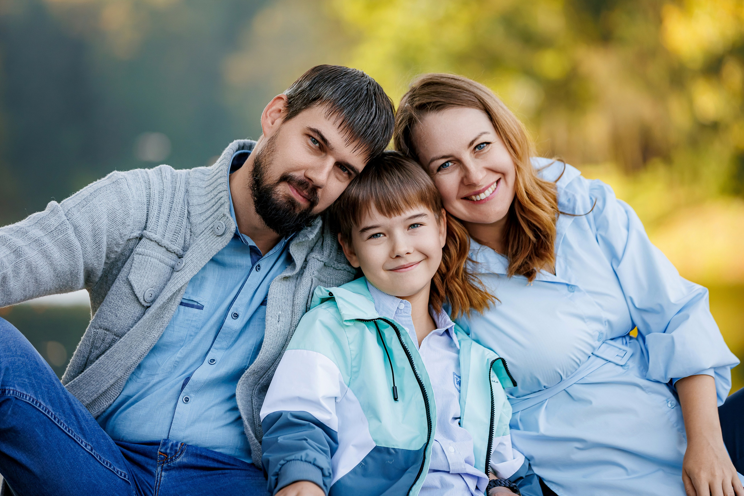 Екатерина, Алексей и Глеб, «В ожидании». Семейный и детский фотограф Комина Елена, Власиха, Одинцово