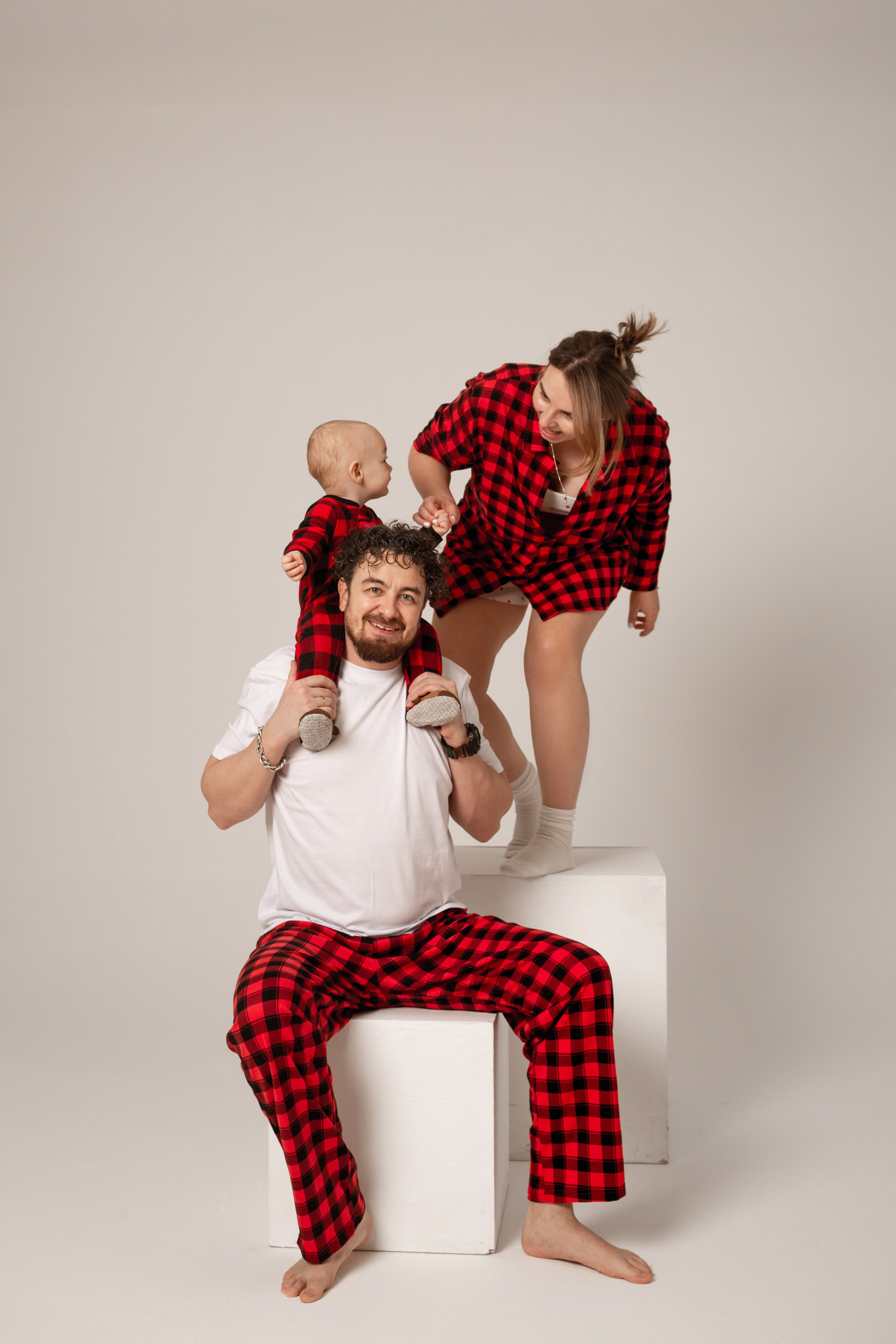 Семейная новогодняя фотосессия. Свадебный фотограф Кирилл Белый