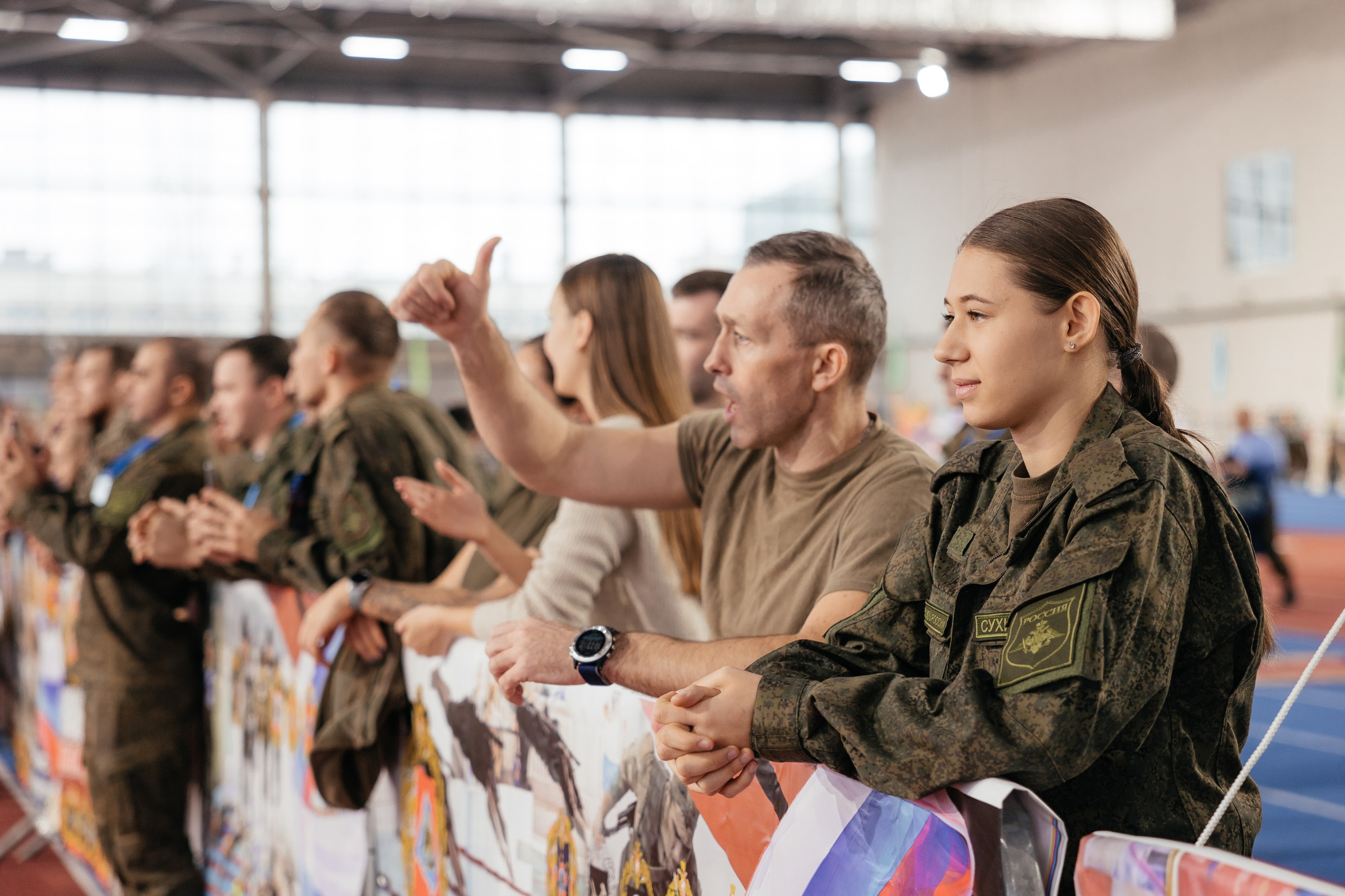 Манеж соревнования. Фотограф Крохин Олег