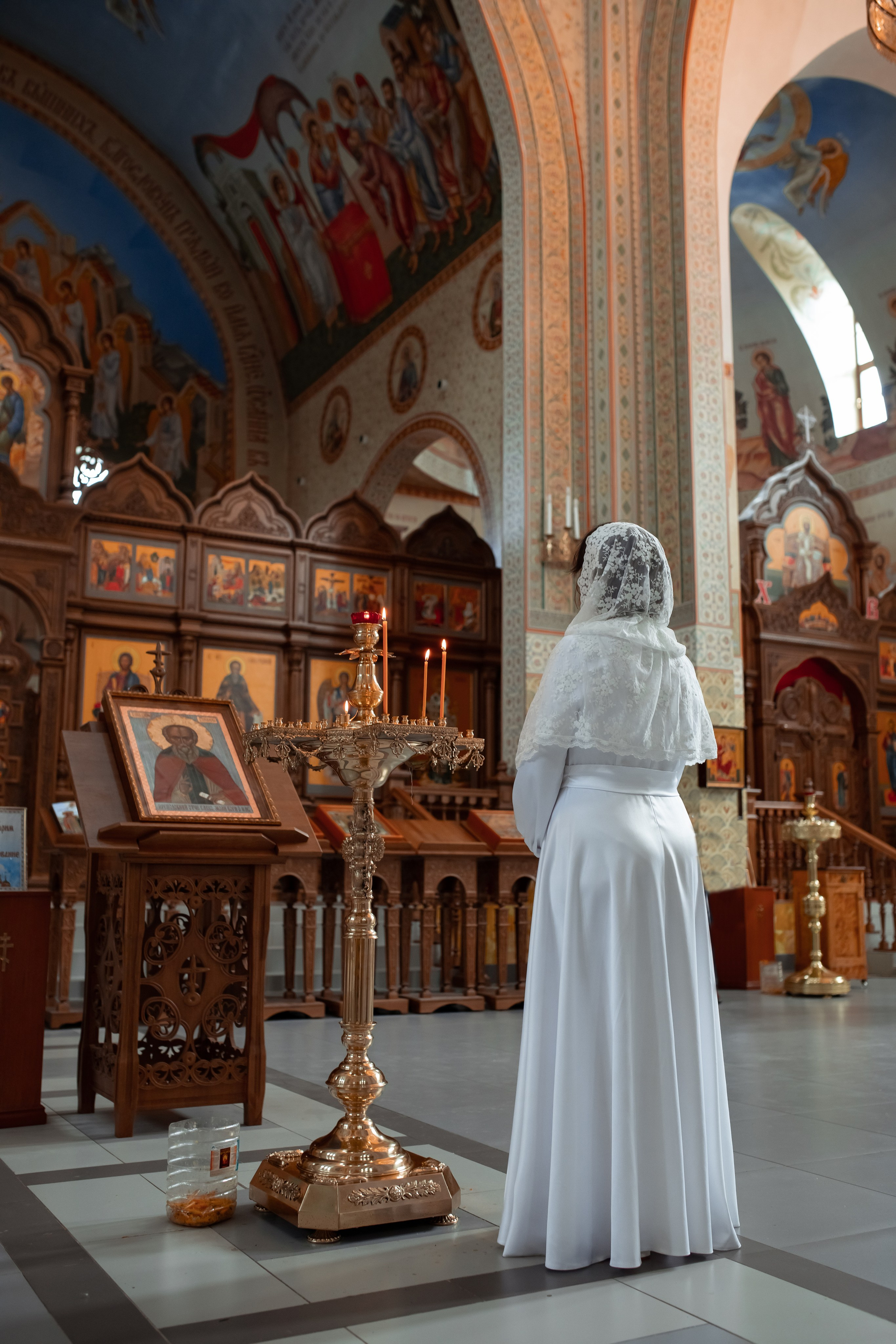 Венчание Елены и Павла в Храме СВ Саввы Сторожевского. Семейный и детский фотограф в Москве Дорогова Екатерина