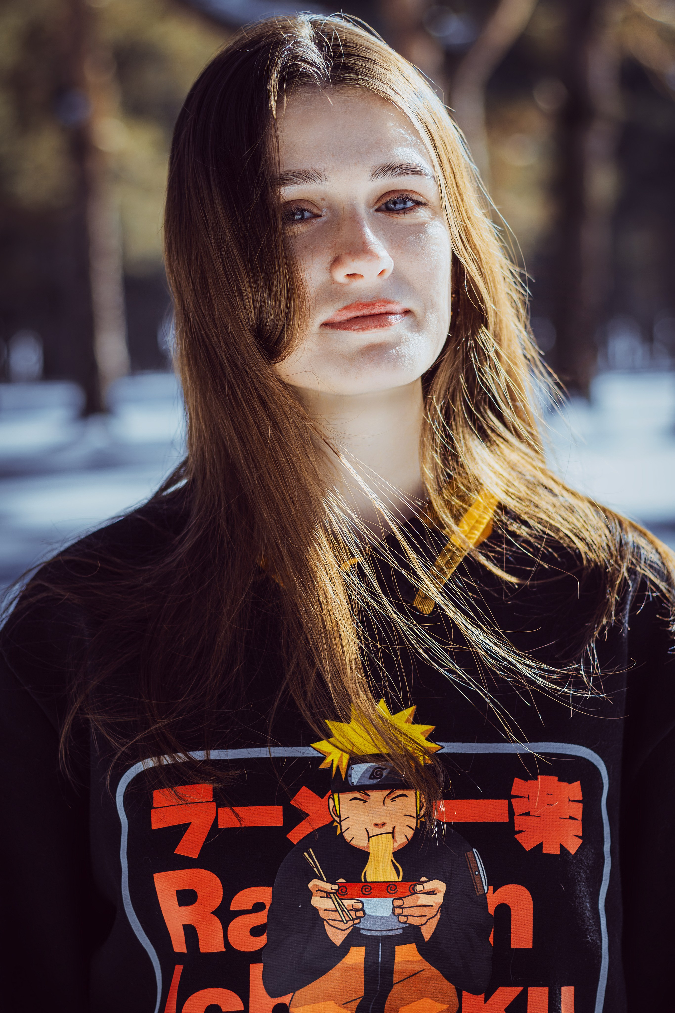 Зима. Фотограф в Новокузнецке