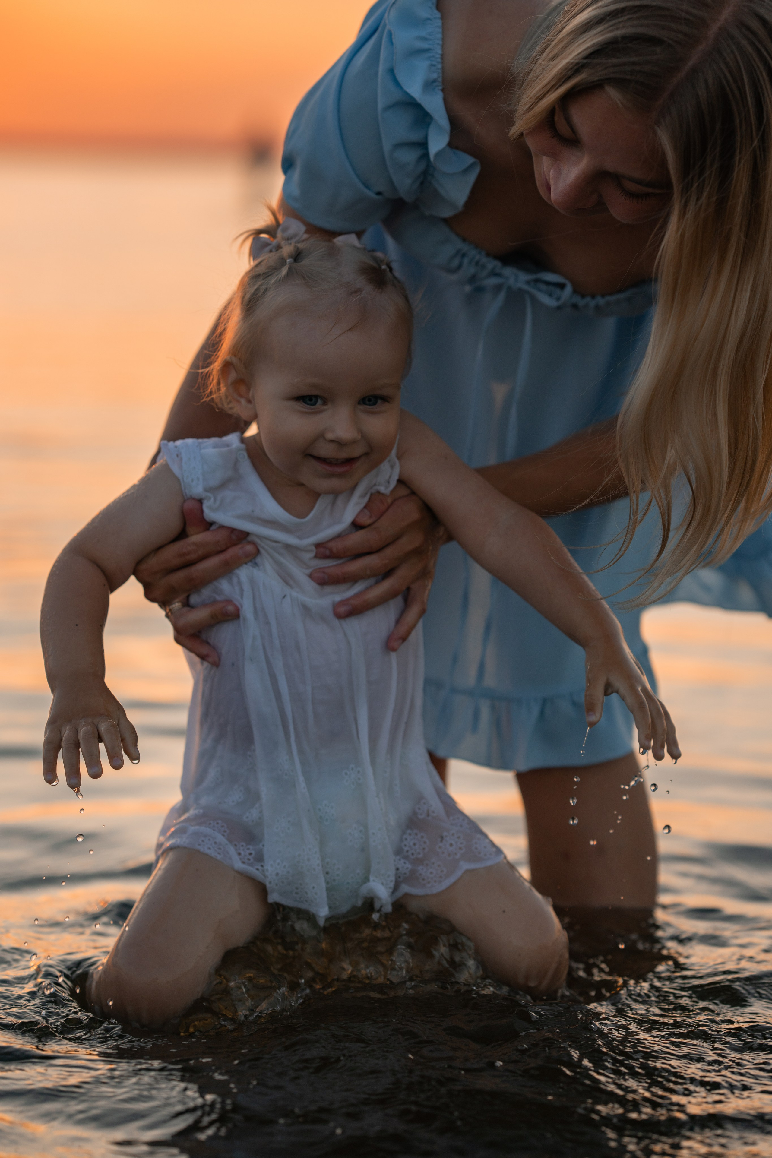 Семья Елизаветы на закате. Семейный и портретный фотограф в Санкт-Петербурге Татьяна Гримоть