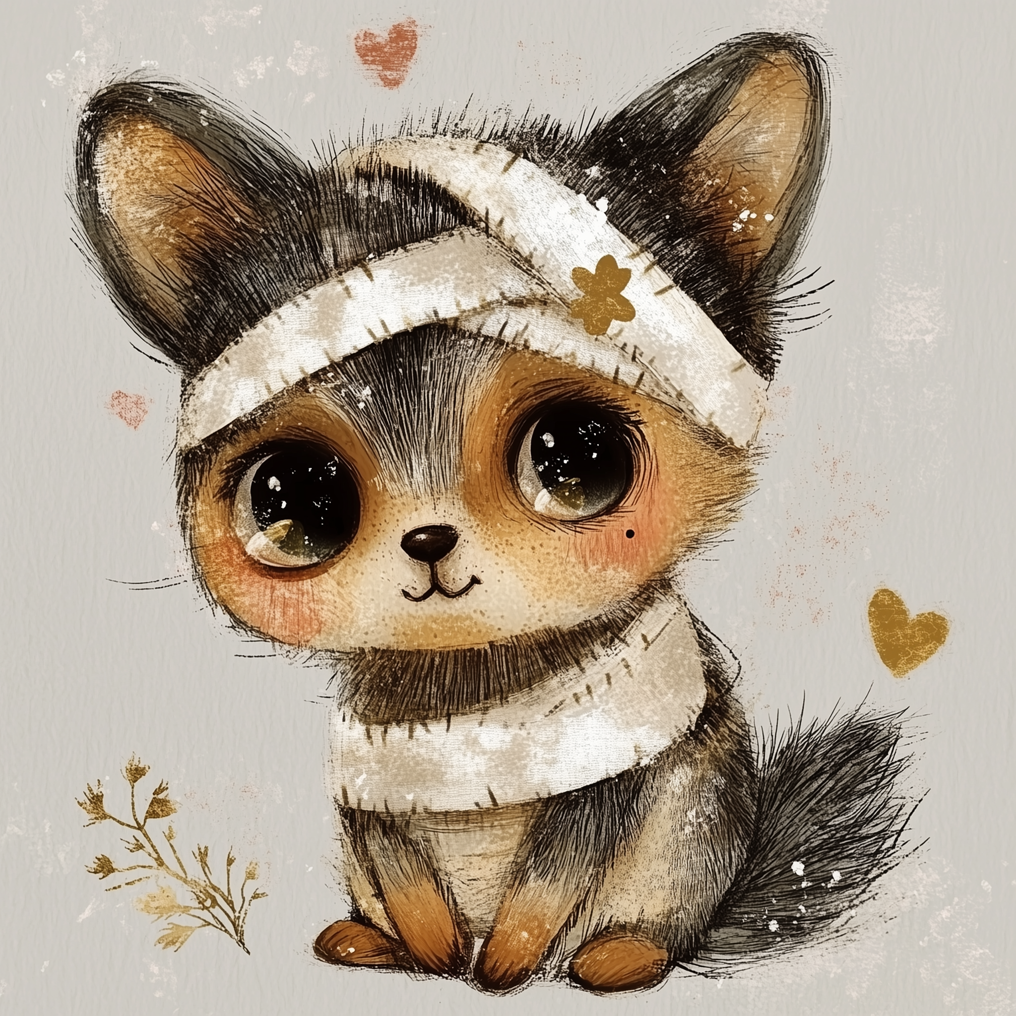 Иллюстрации для зоошанс «Бездомыши». AI-художник, контентмейкер, режиссёр Наталия Жданович