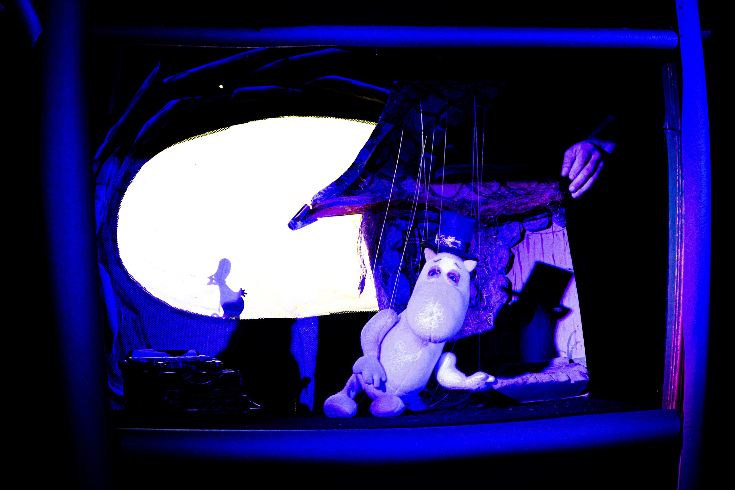 Мумитроли и большое наводнение спектакль театра Саквояж. Фотограф в Сочи Юрий Шептаев