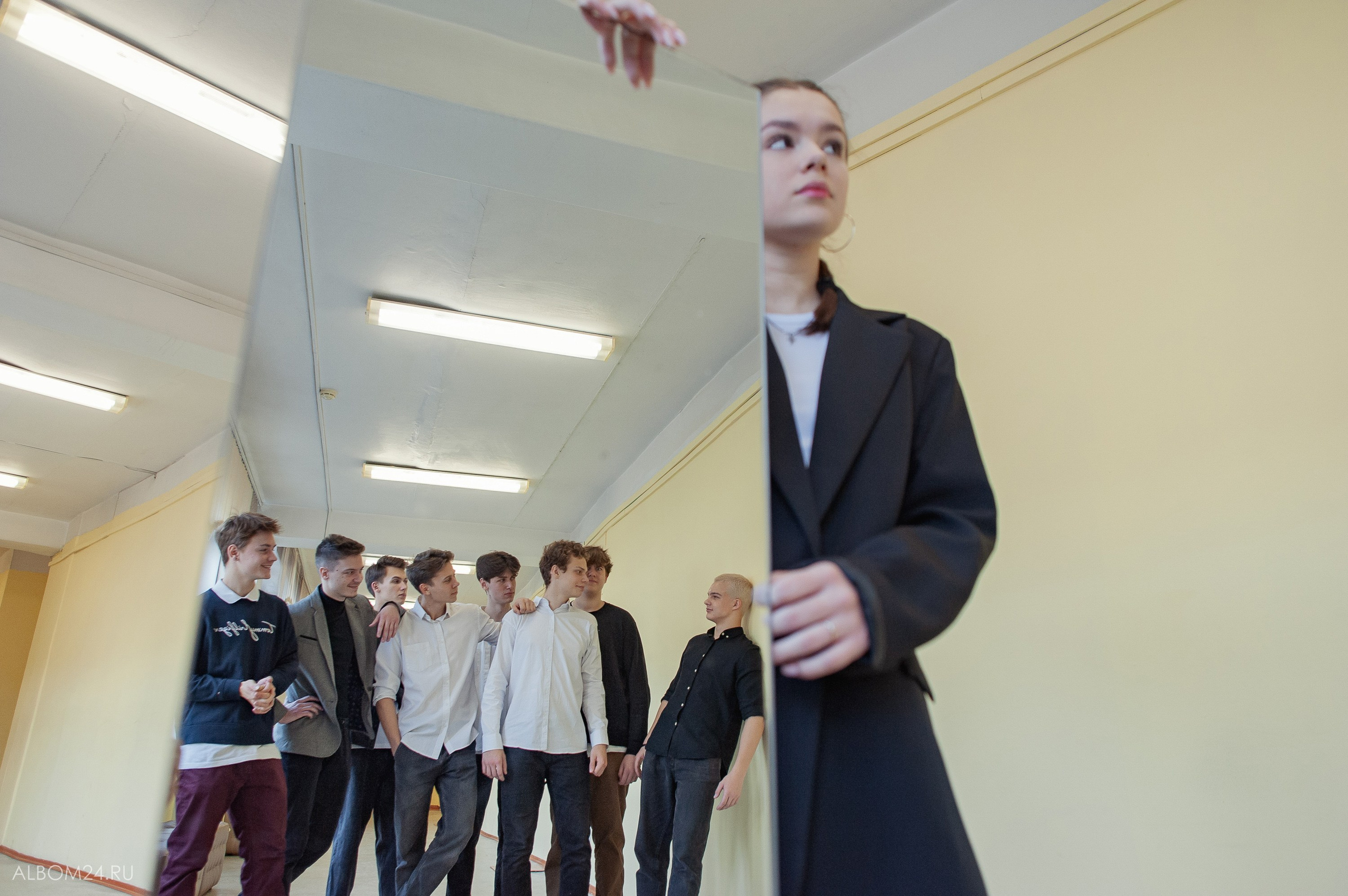 Креативная школьная фотосессия