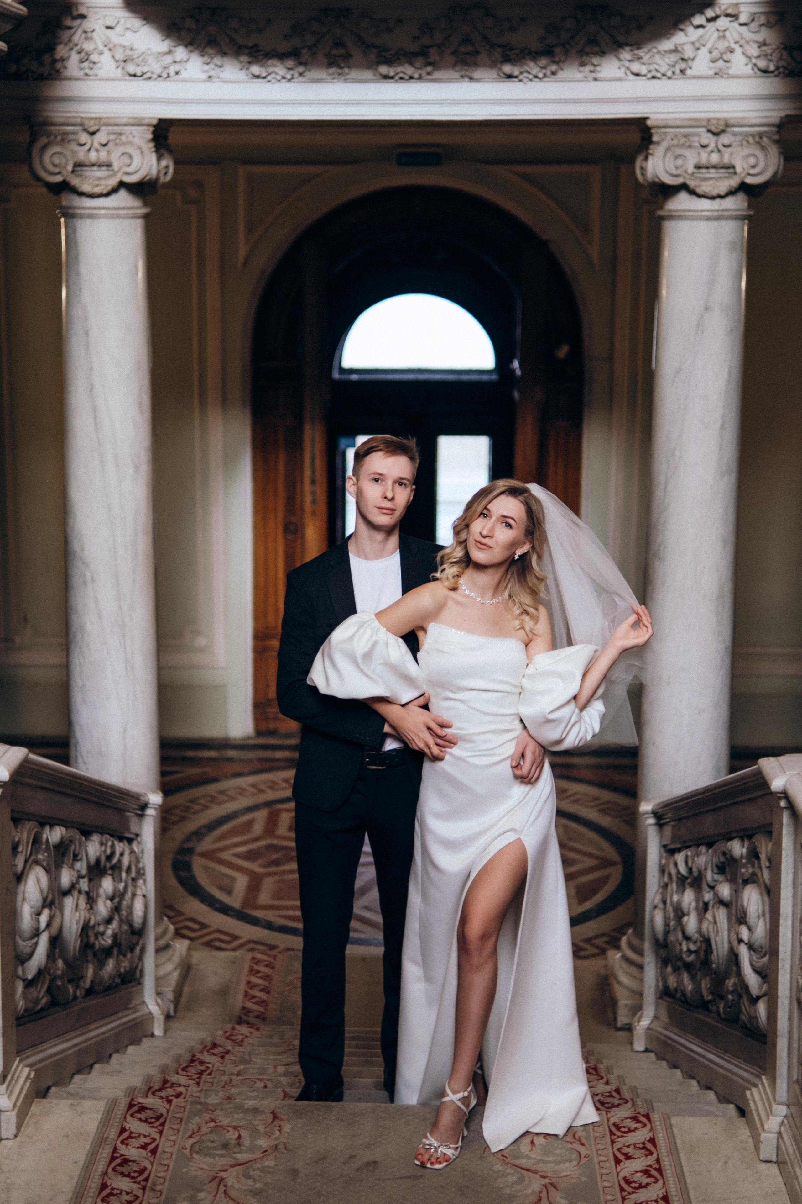 Дворец Бракосочетания № 1(дневная) +прогулка. Фотограф в Санкт-Петербурге Кристина Брянская