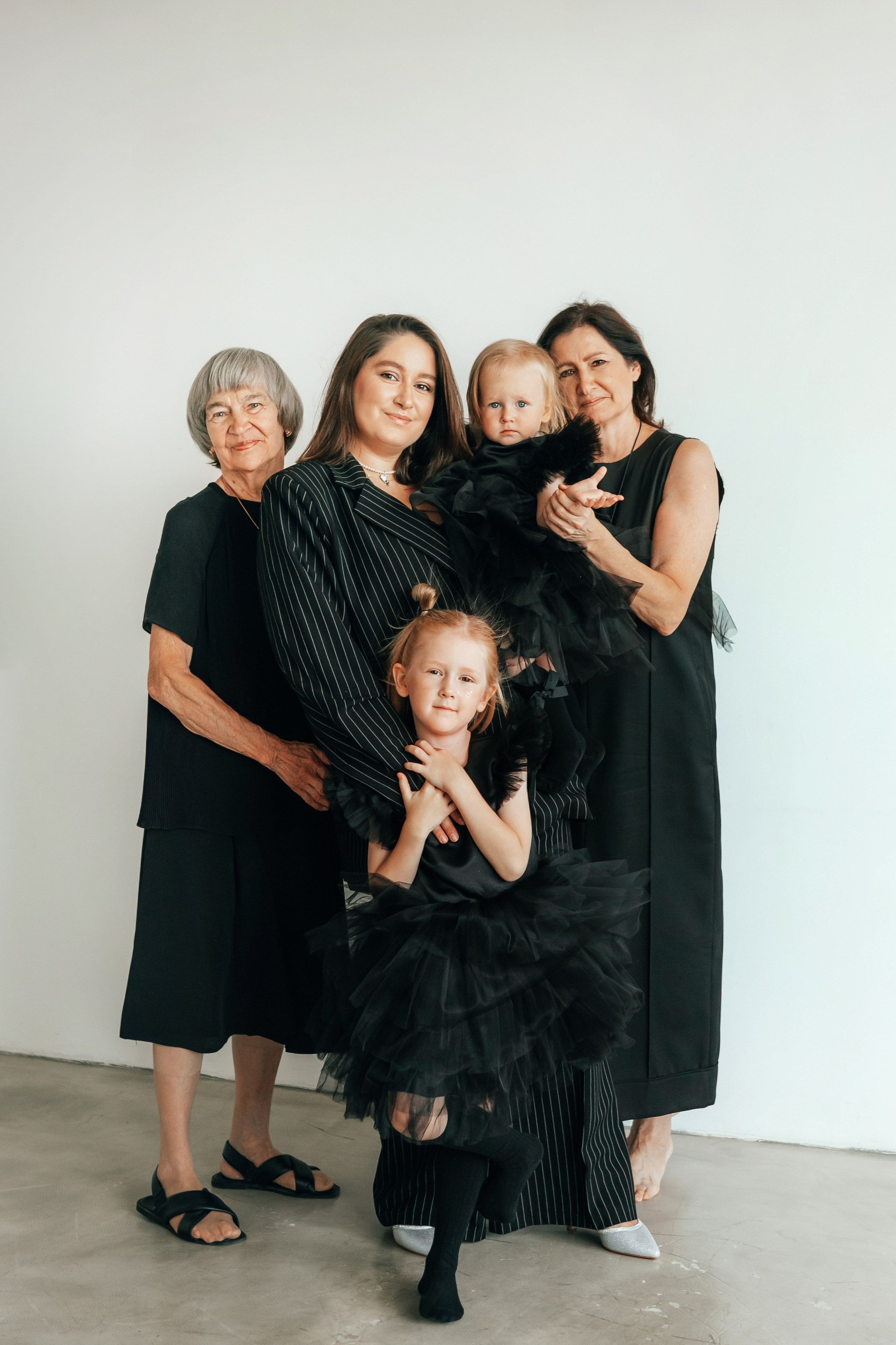 Женское поколение. Семья Кати. Семейный и детский фотограф в г. Новосибирске Макеева Анастасия