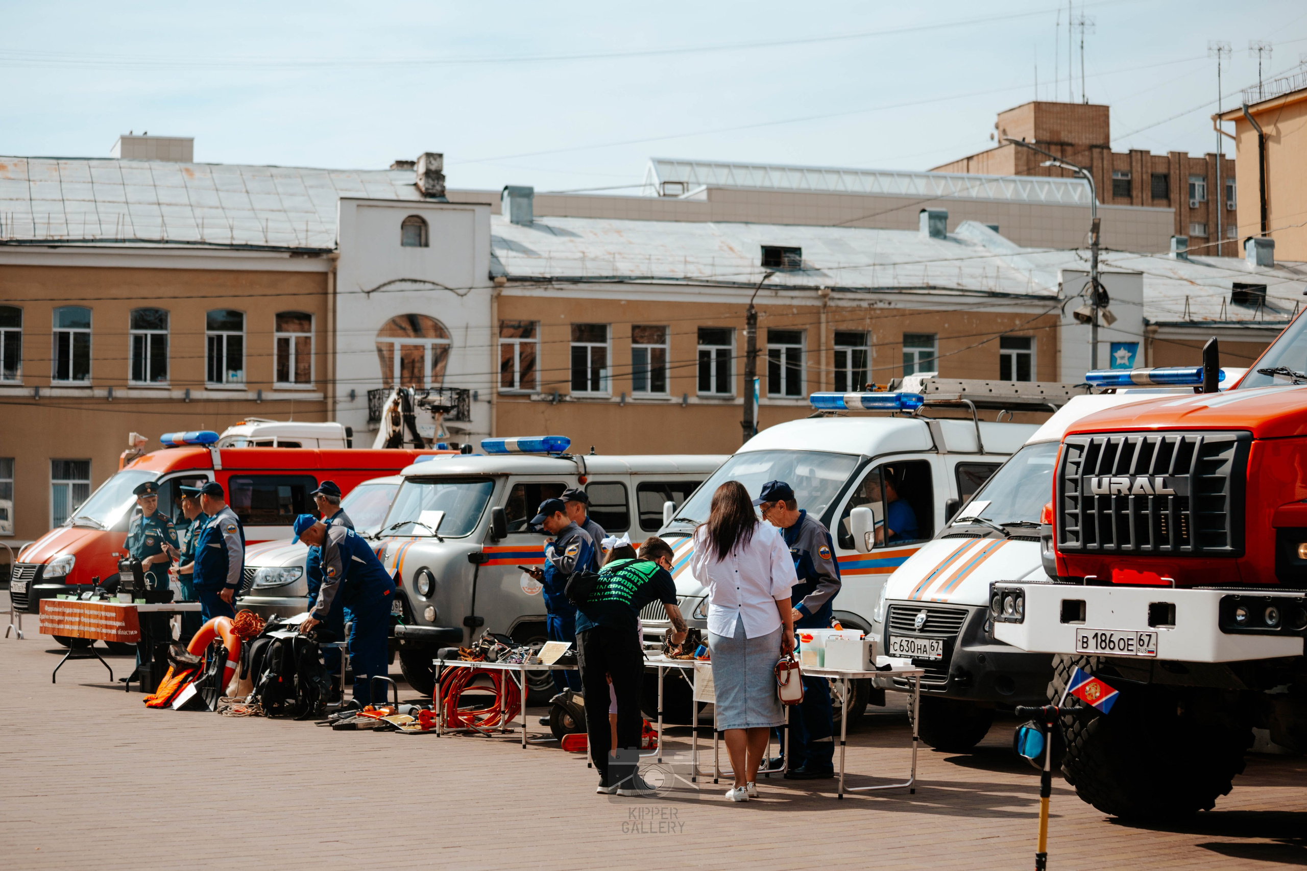 Смоленск — Акция от МЧС России «Мы первыми приходим на помощь!». KiPPER Gallery — Фотограф