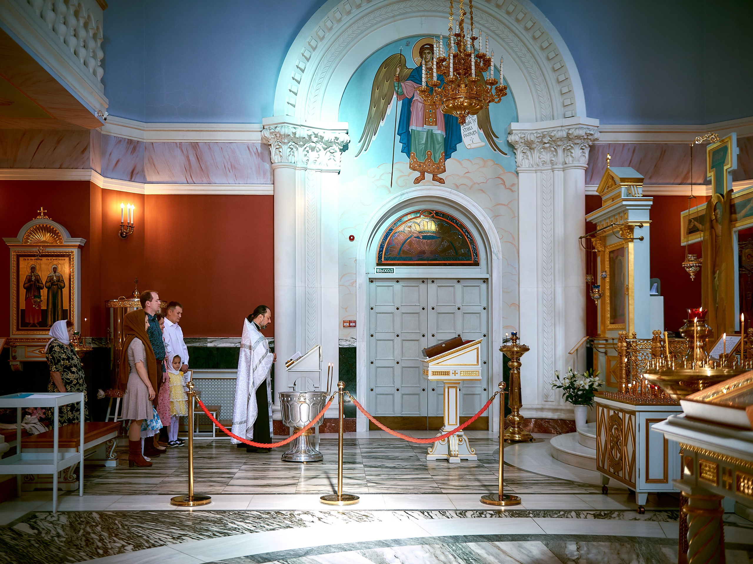 Крещение Кристины | Храм «Спас на Каменке». Свадебный фотограф в Санкт-Петербурге Славин Денис