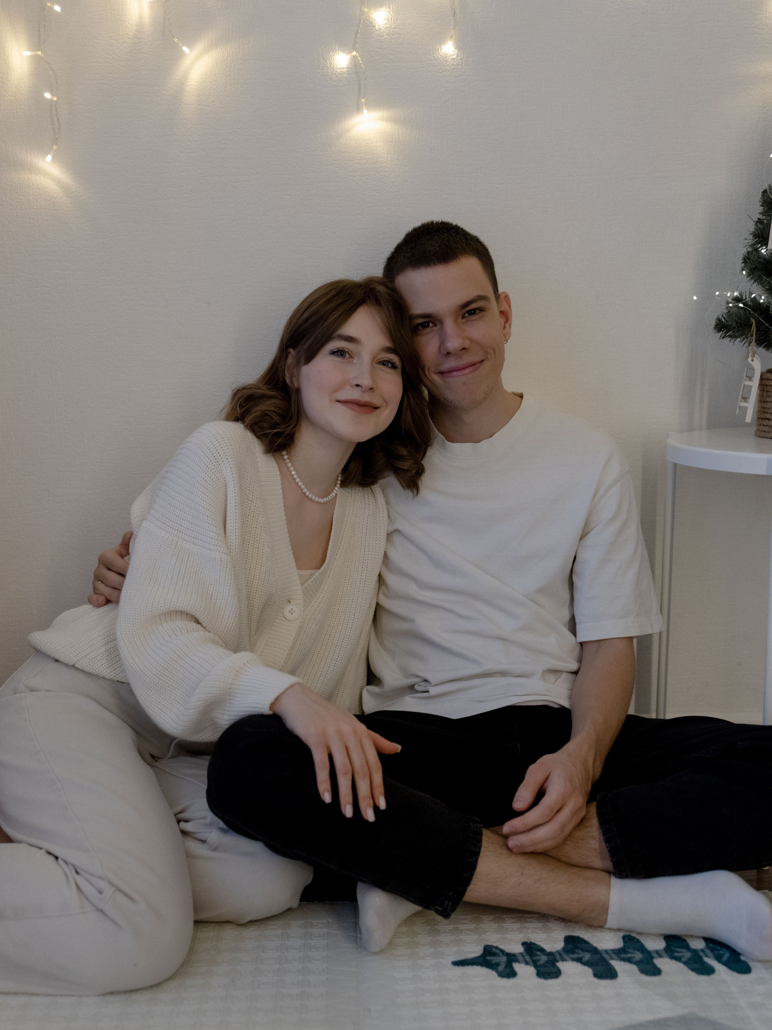 Новый Год. Миша, Алёна и Марк. Фотограф Дарья Соколовская