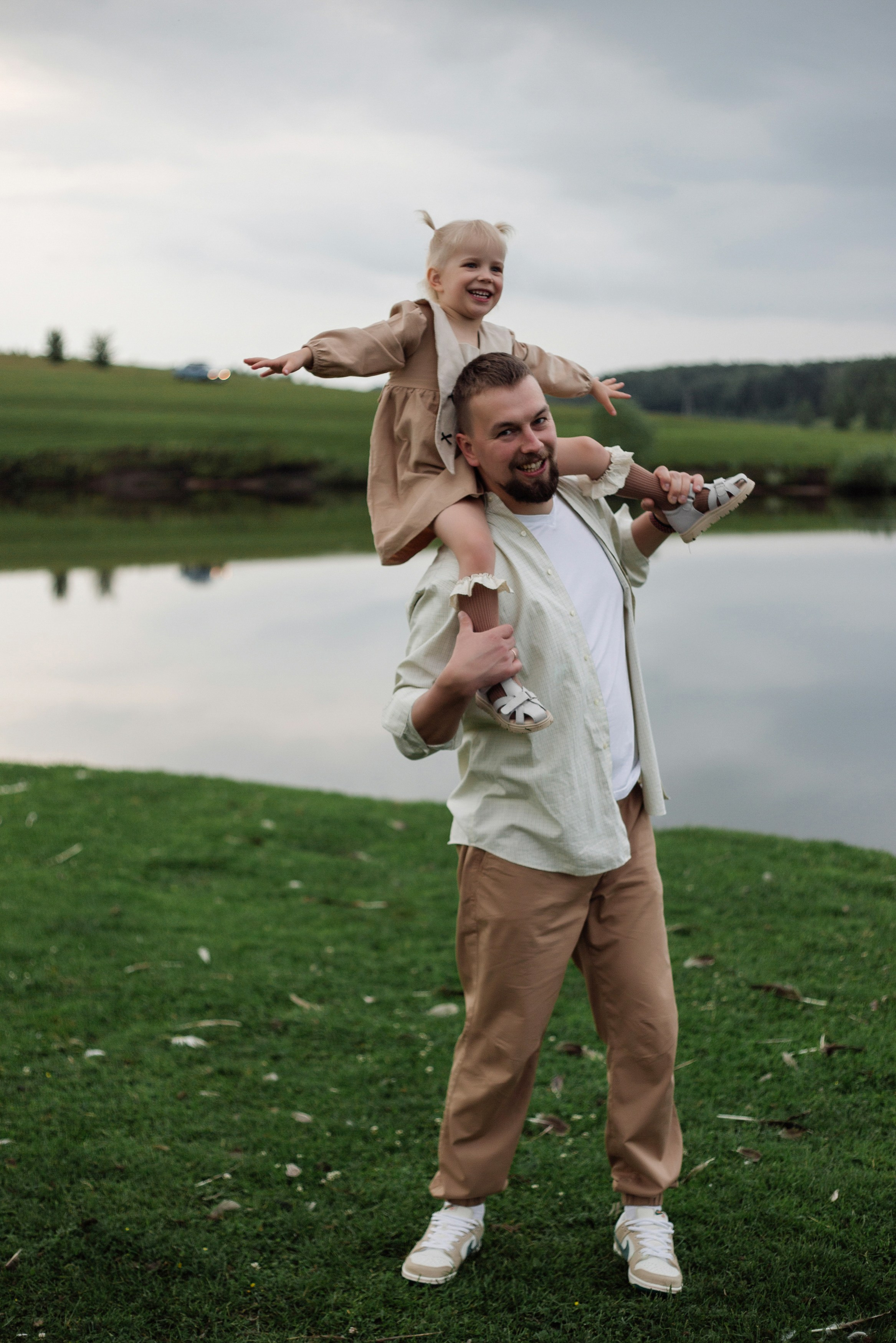 Дмитрий, Ольга и Верочка. Портретный, семейный, свадебный фотограф в Брянске Маргарита Василькова