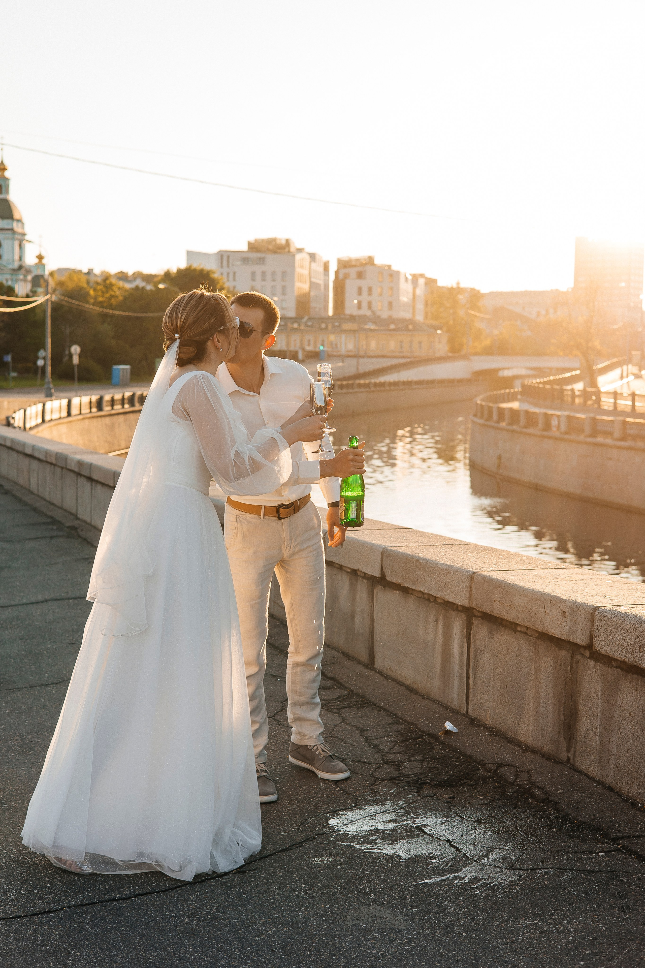 Серафима и Федор (на рассвете). Фотограф в Москве Екатерина Потапова