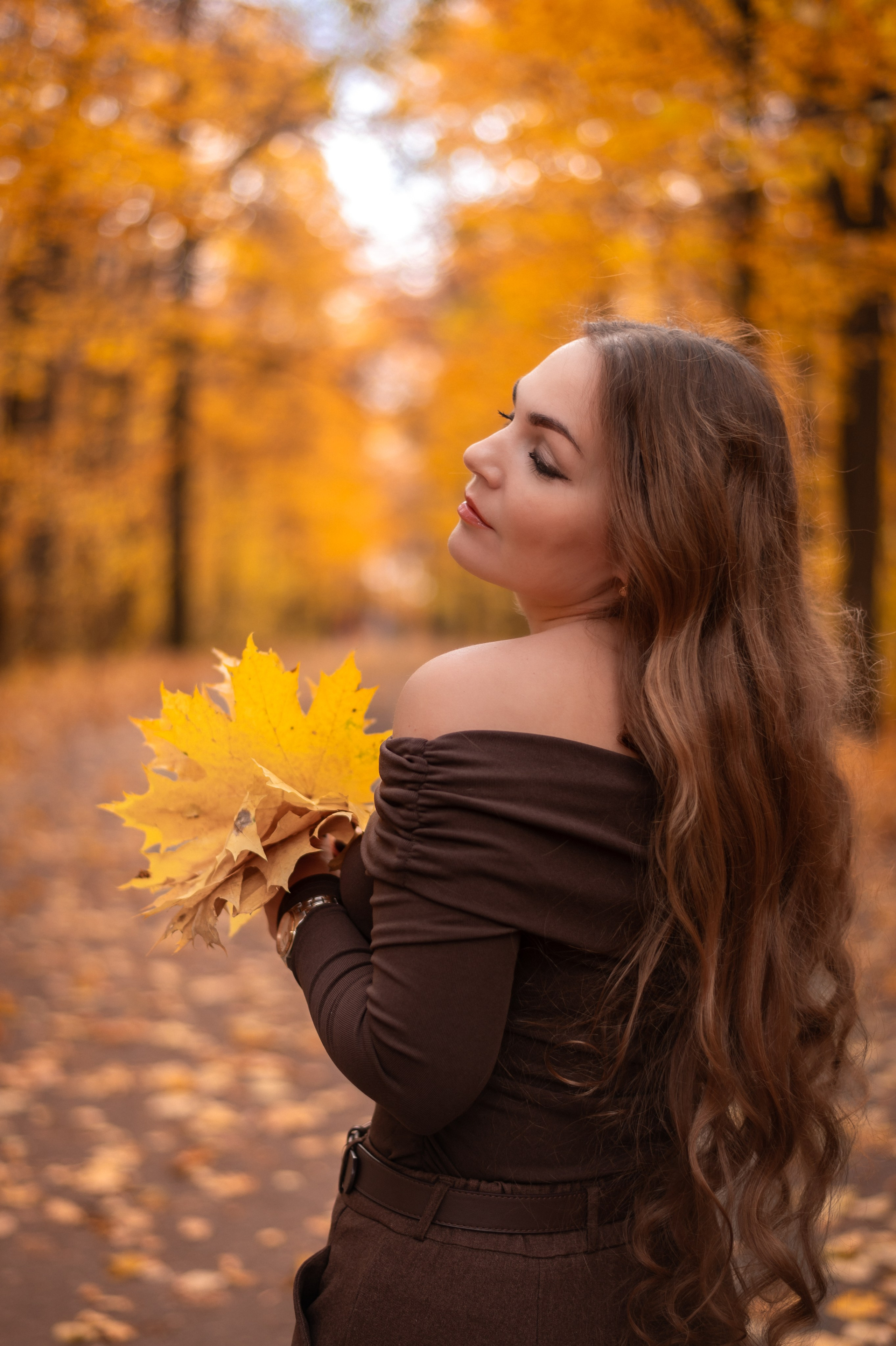 Осенняя история Светланы. Яна Муравлева |фотограф город Пенза