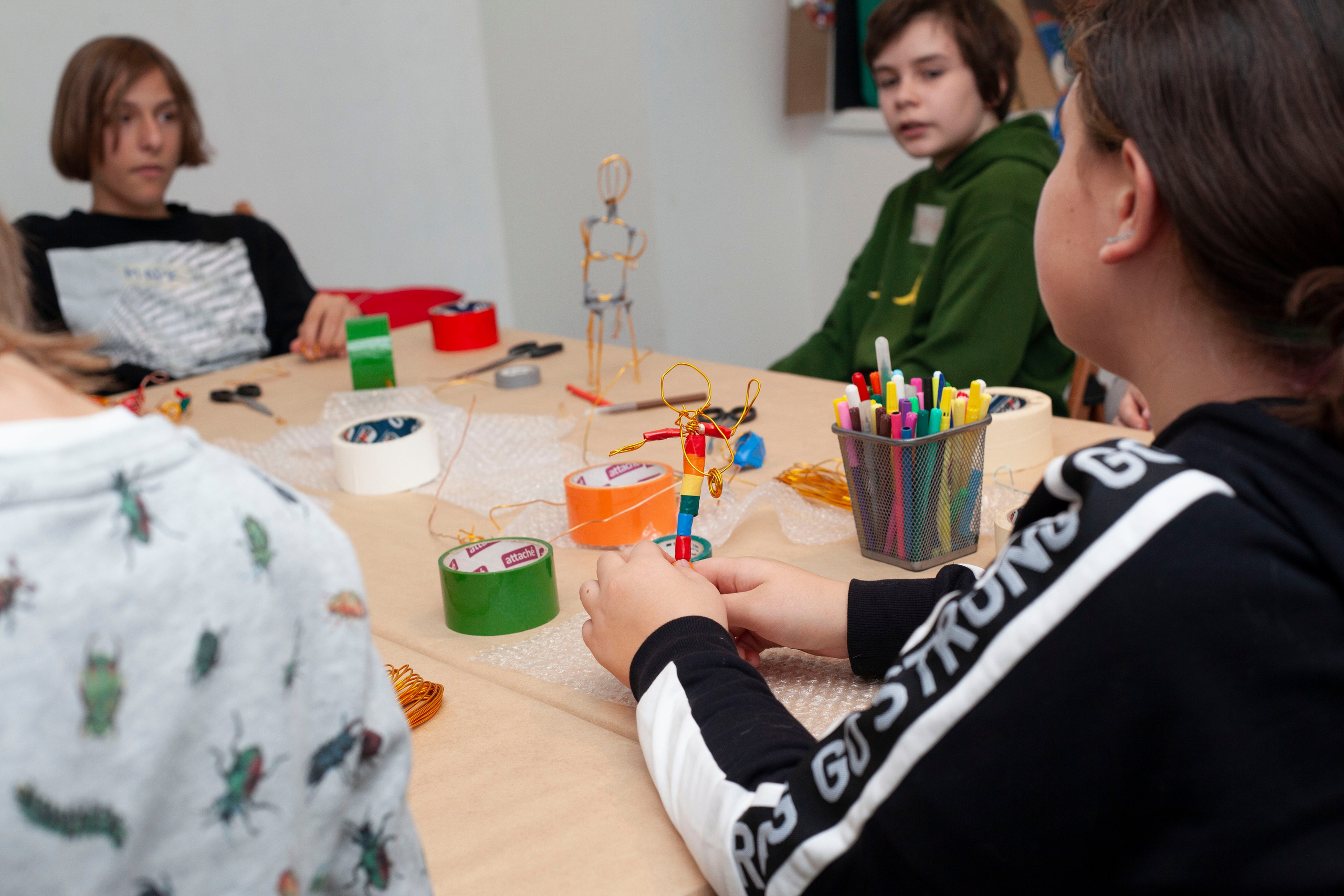 Детский мастер-класс в ММОМА. Stanislav Baryshev — People. Emotions. Atmosphere