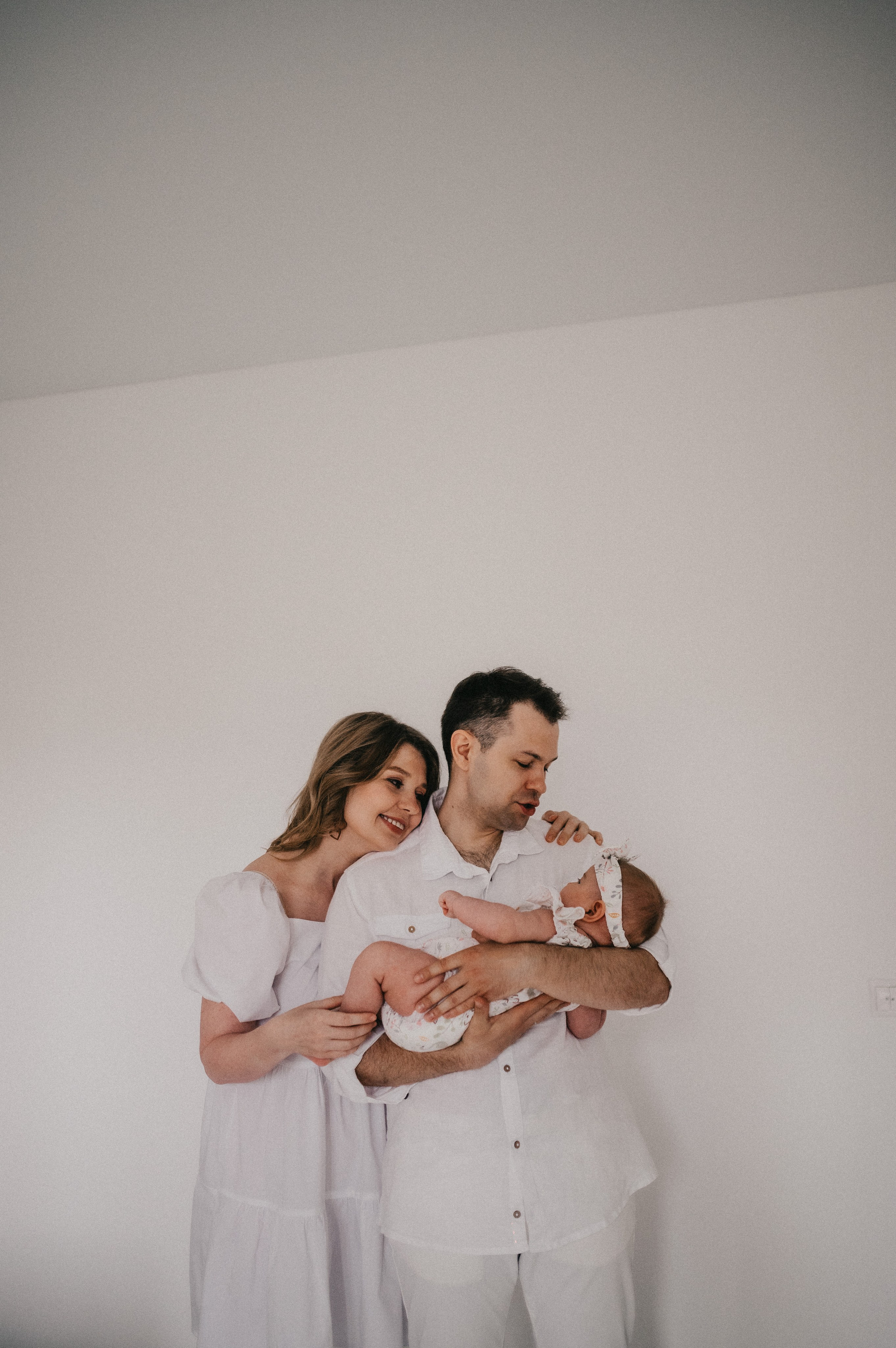 Сергей, Оксана и Алиса дома. Семейный и свадебный lifestyle-фотограф в Москве Мария Петрова