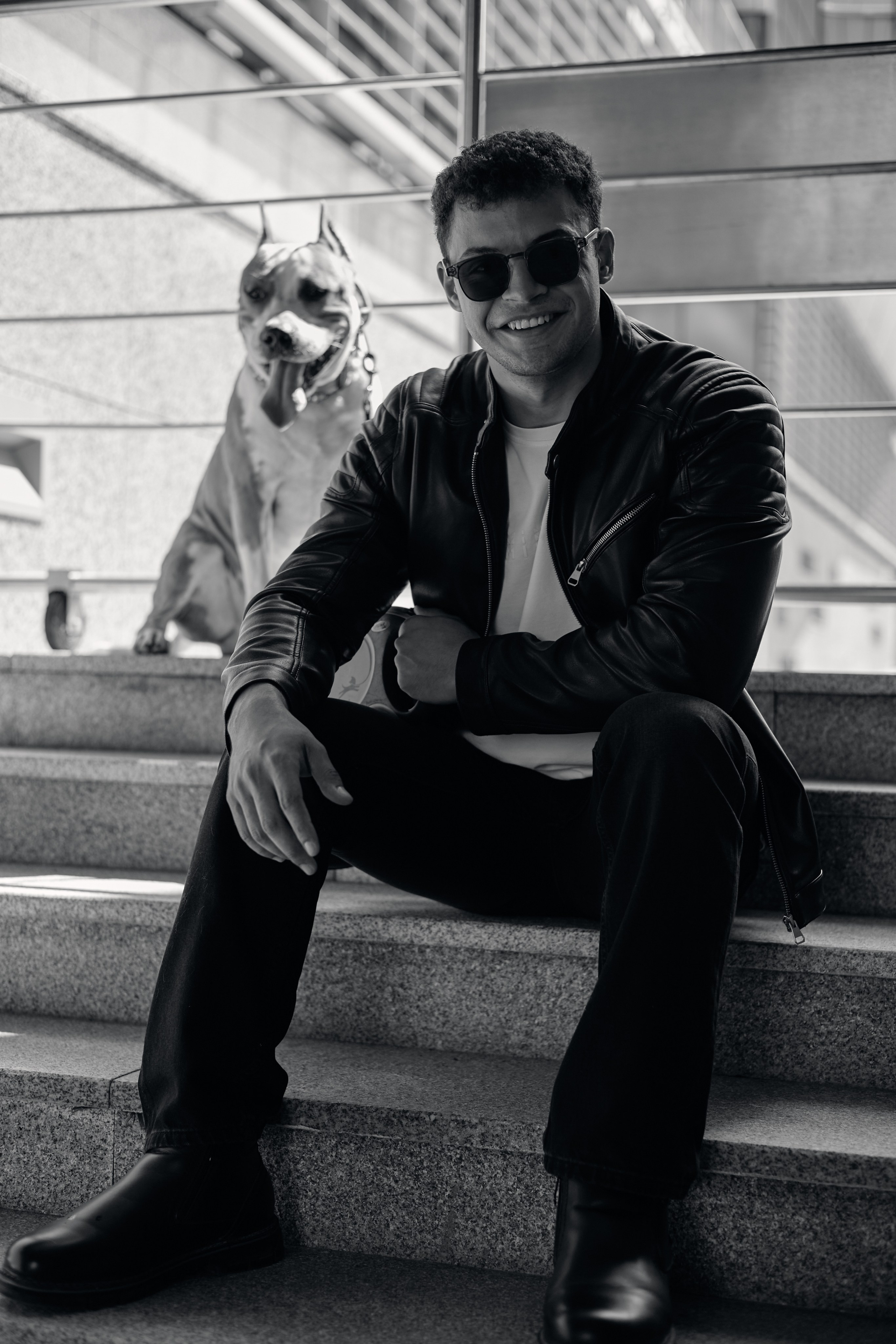 Абдо (прогулка с собакой). Фотограф из Казани