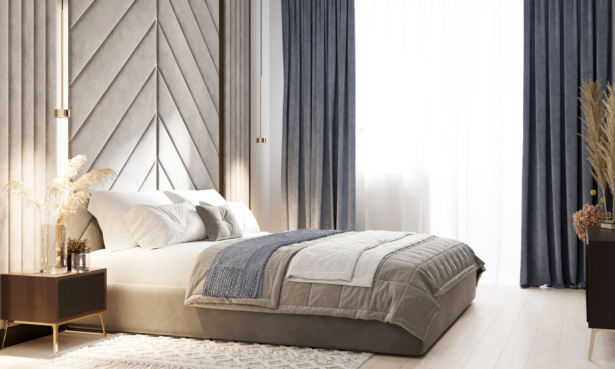 Спальня. Intoo.ru — Дизайн интерьера в Москве. Частный дизайнер Роман Королев