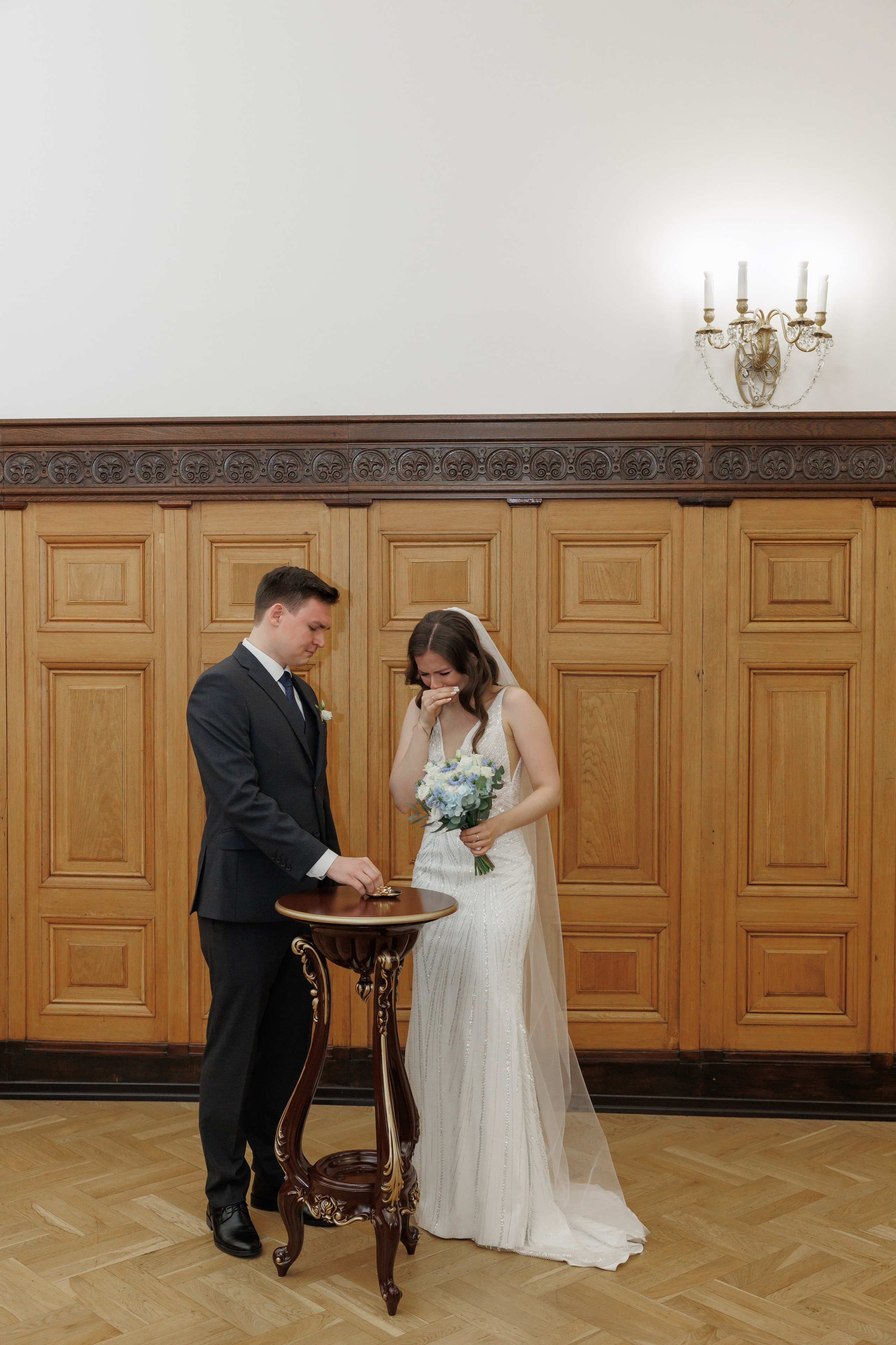 Даша и Дима, Грибоедовский ЗАГС. Свадебный и репортажный фотограф (Москва, Королев и другие)