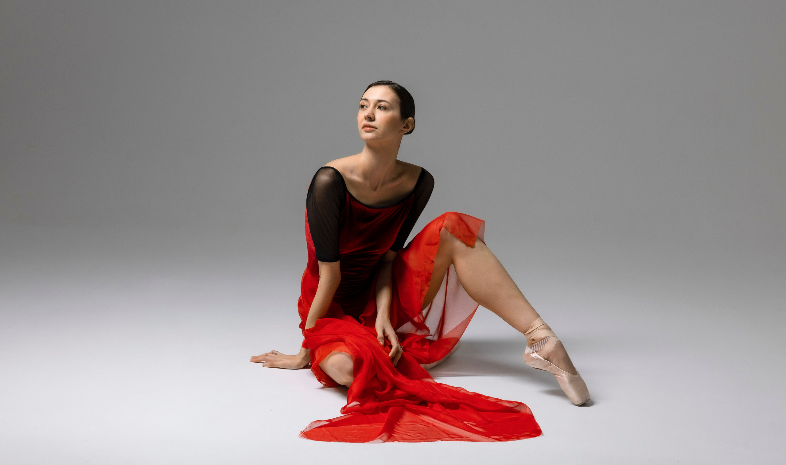 Анна в студии. Балетный фотограф Москва Майоров Николай