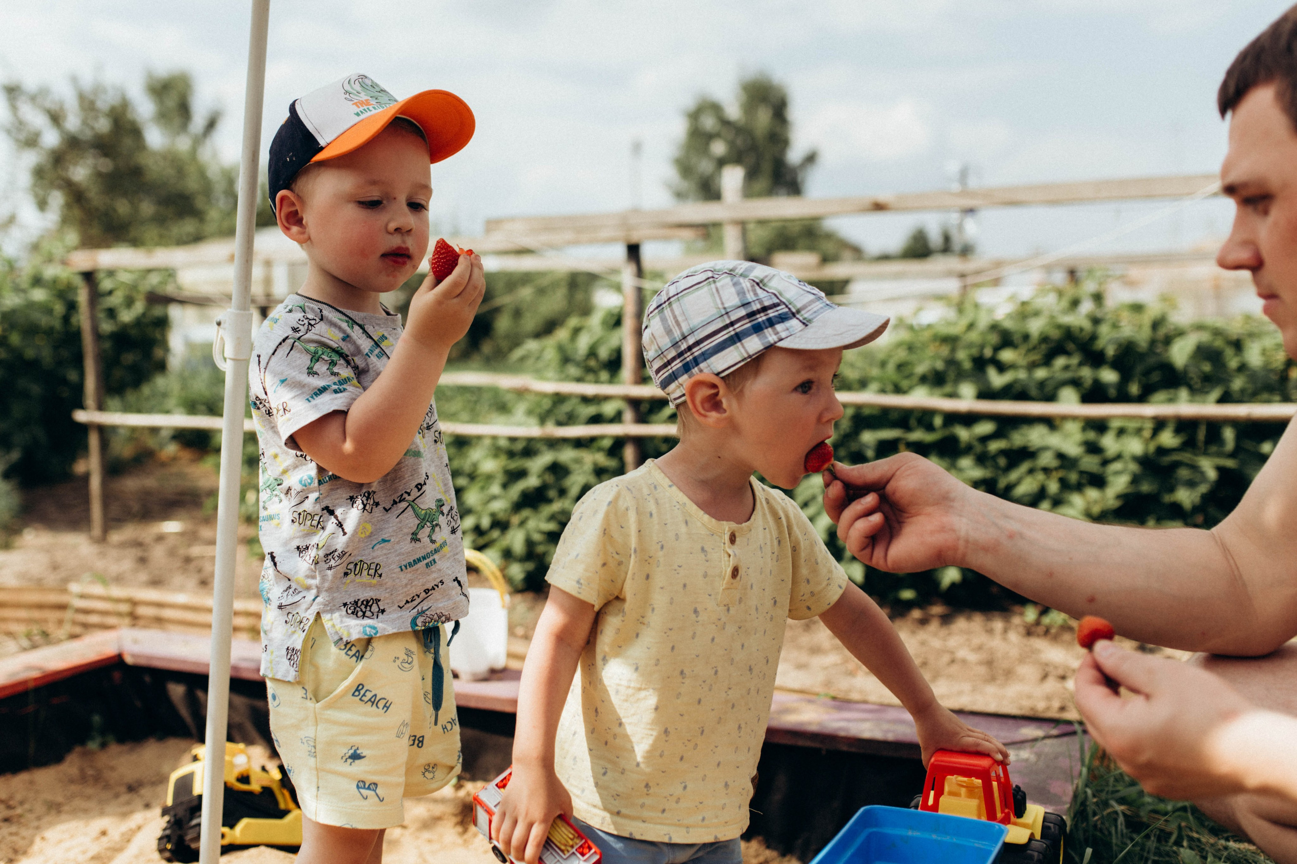 У бабушки в деревне. Фотограф новорожденных Серпухов, Протвино, Москва I Марина Бурмистрова