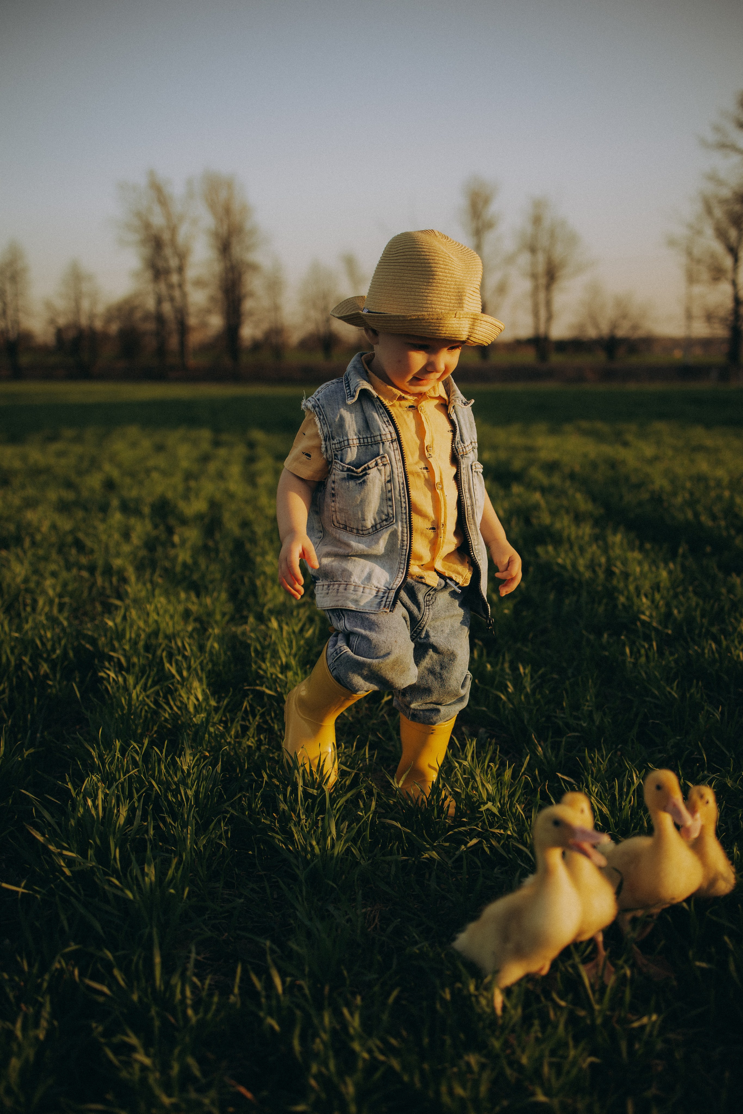 Фотосессия в поле. ОБО МНЕ