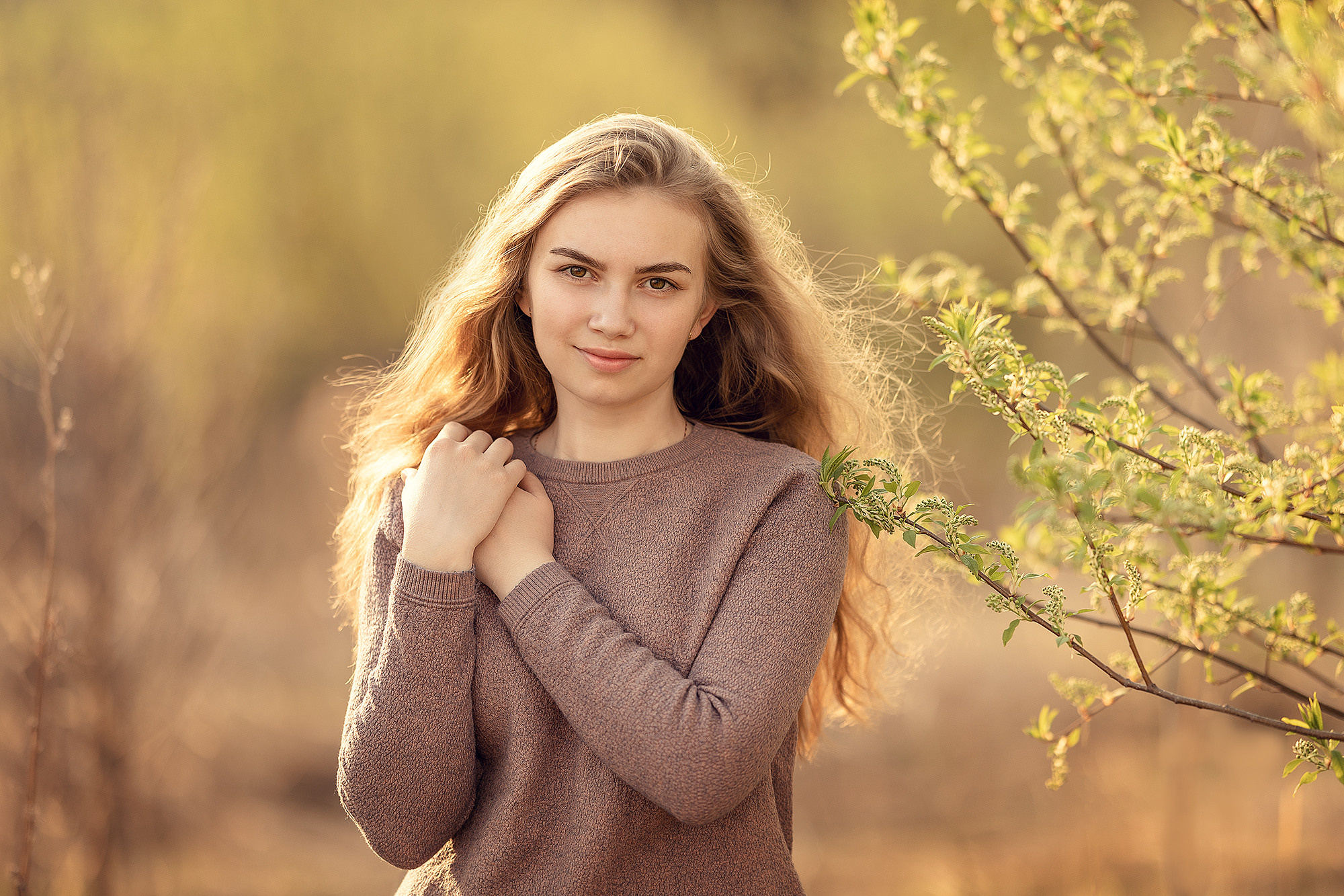 Индивидуальная фотосессия в поле. Семейный и детский фотограф в Перми Мария Карабатова