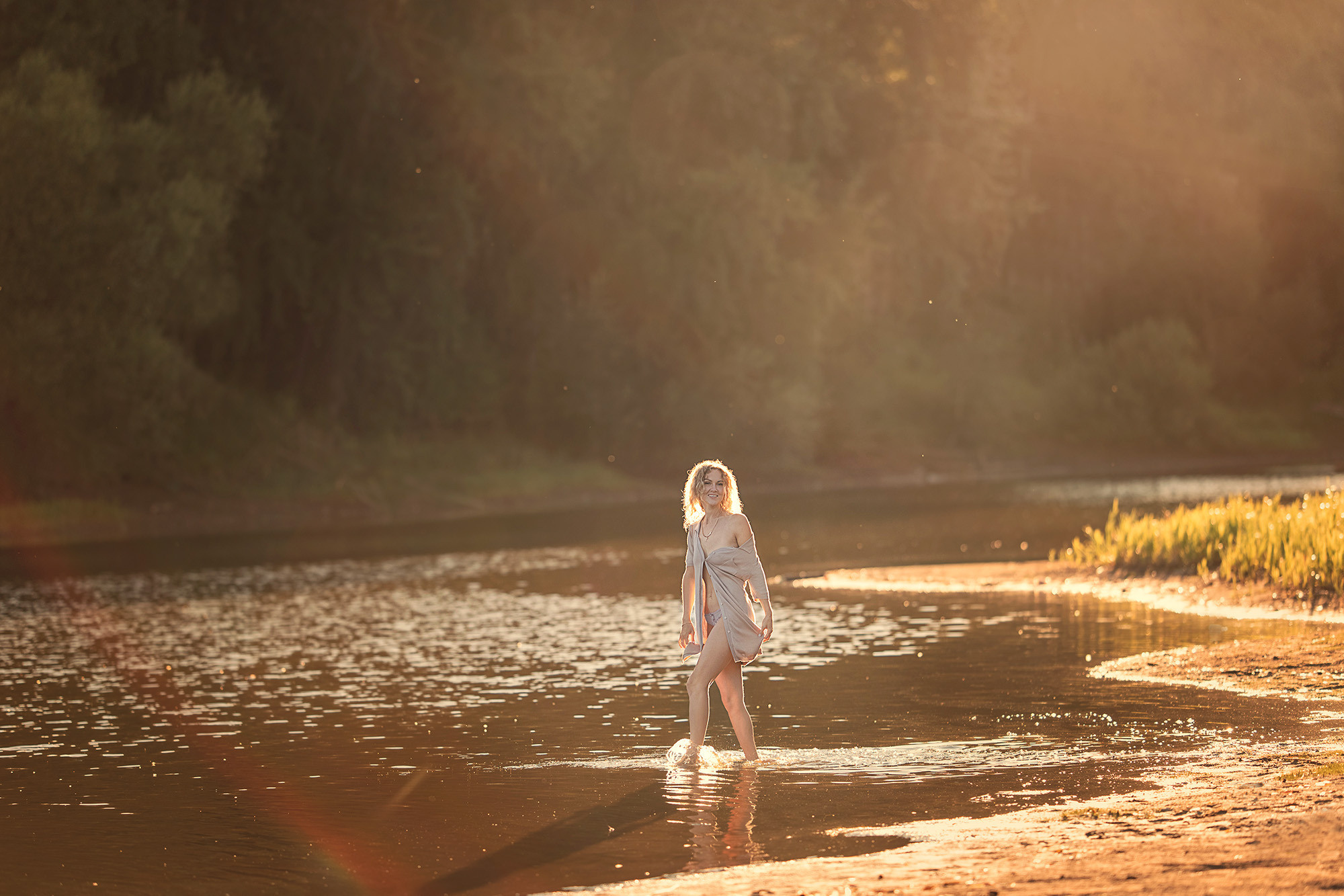 Женственный портрет девушки в студии "Окна" Пермь. Семейный и детский фотограф в Перми Мария Карабатова