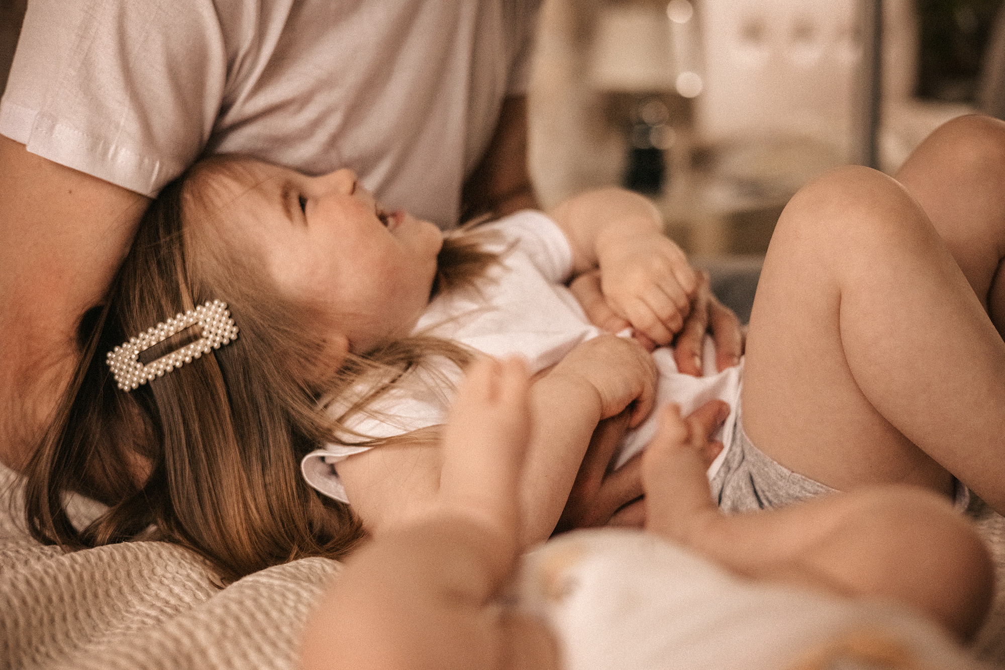 Домашняя семейная фотосессия. Семейный и детский фотограф в Перми Мария Карабатова