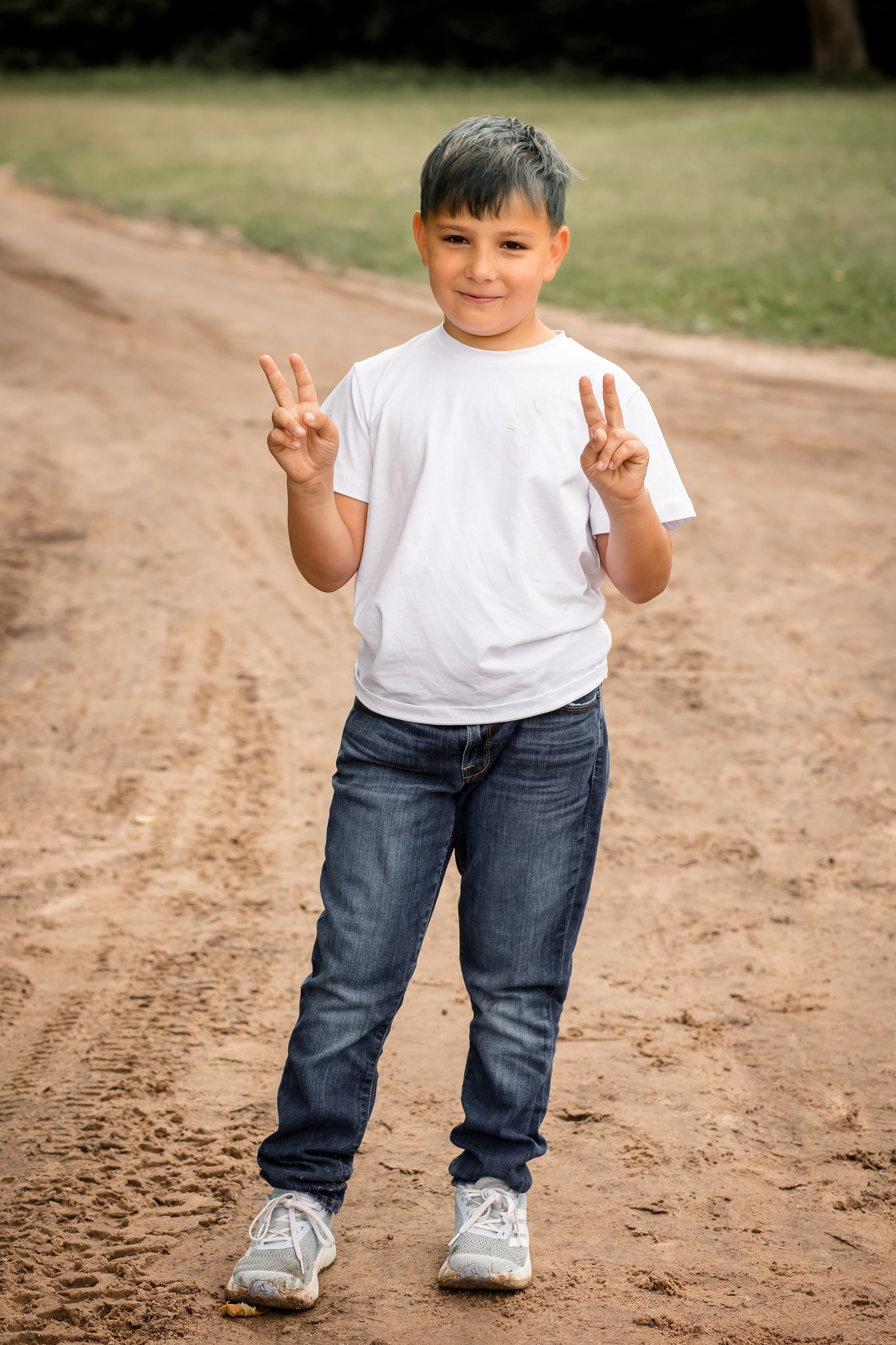 Катя с детками