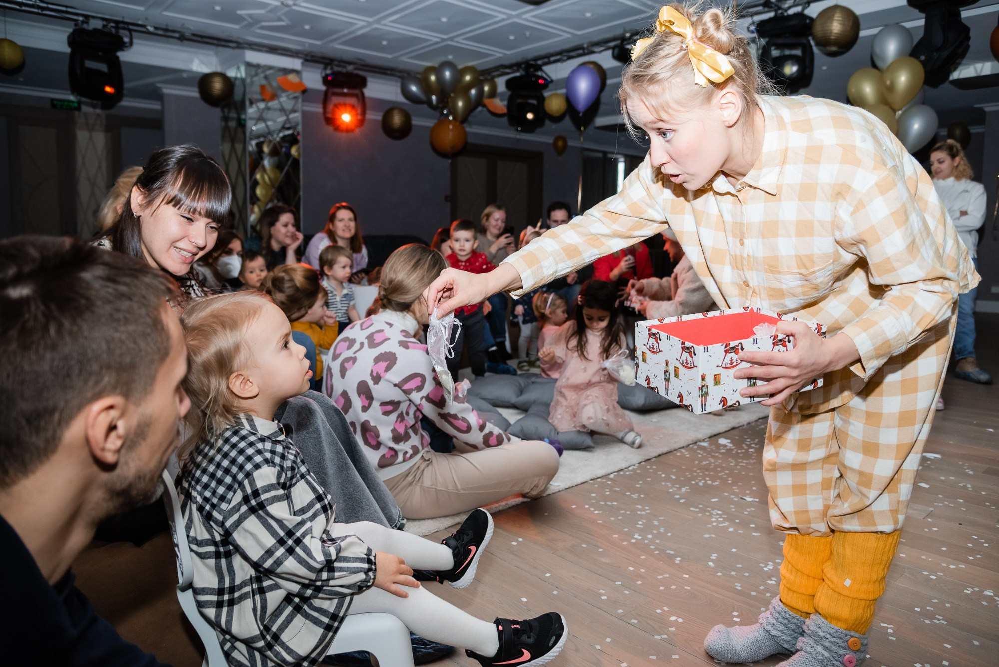 репортаж детского спектакля