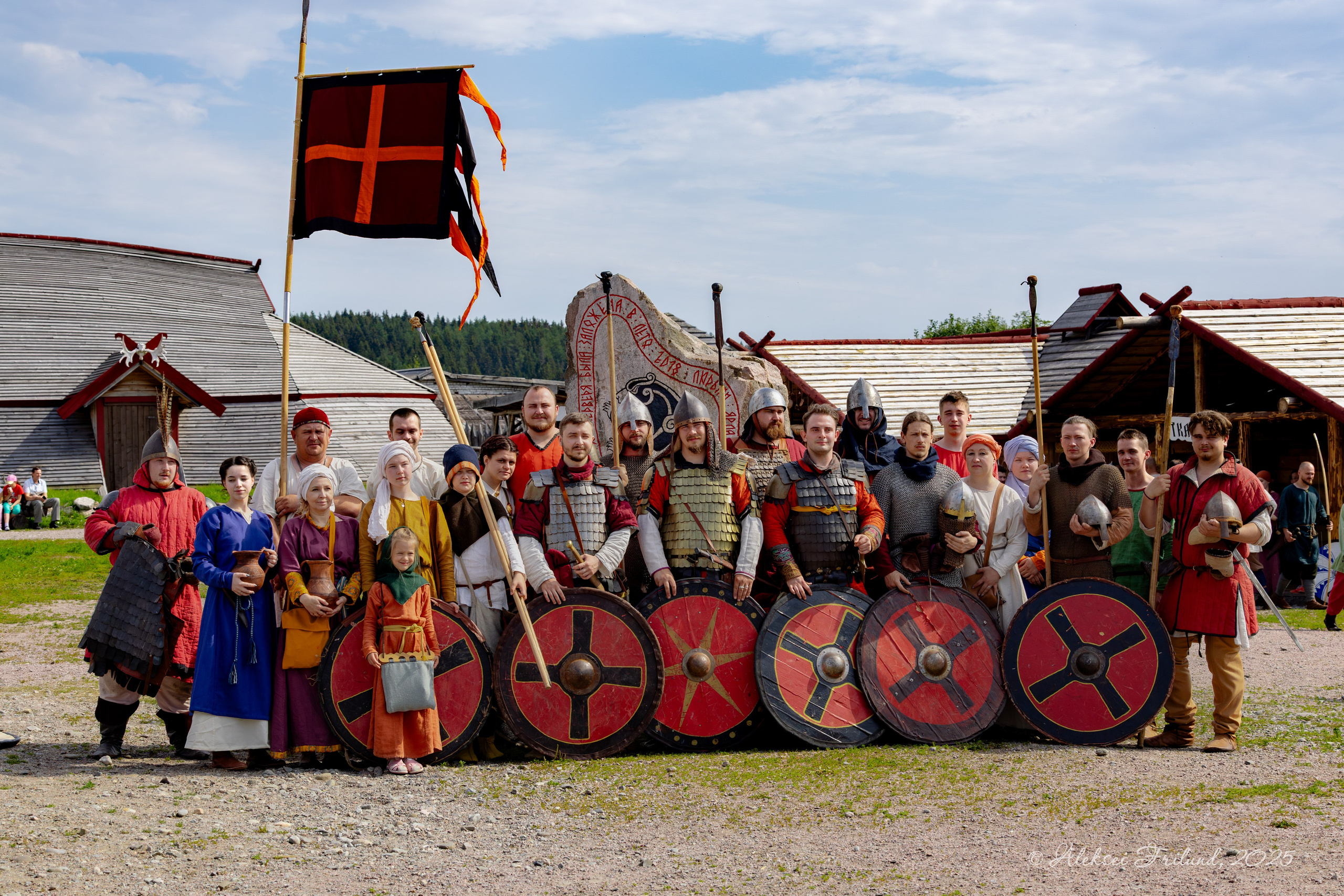 Исторический парк «Бастiонъ» (фестиваль «Карельская Земля» 2025 г.). Аэросъемка. Фото и Видео в Карелии. Алексей Фрилунд