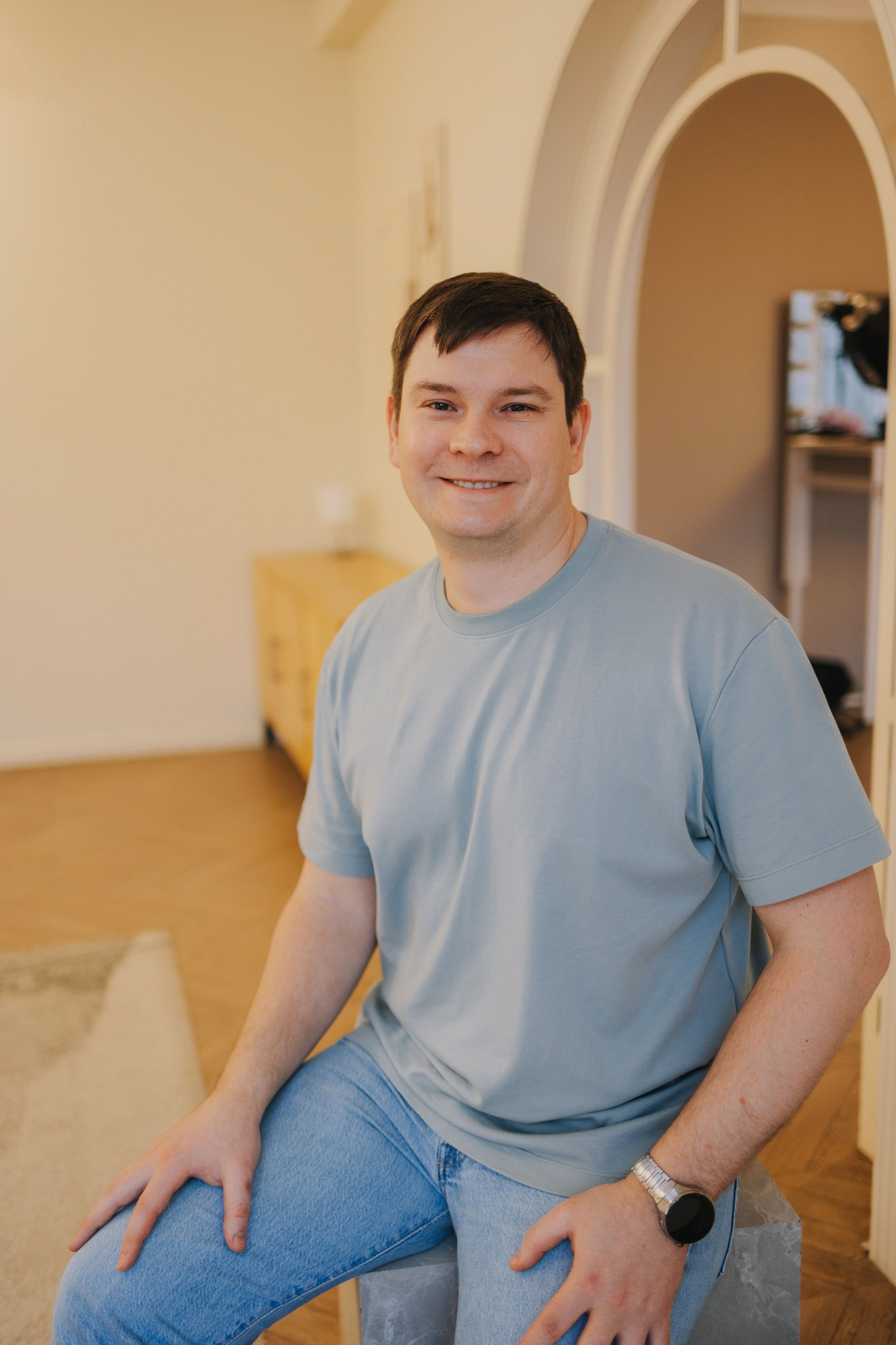 Большая семья. Домашняя фотосессия