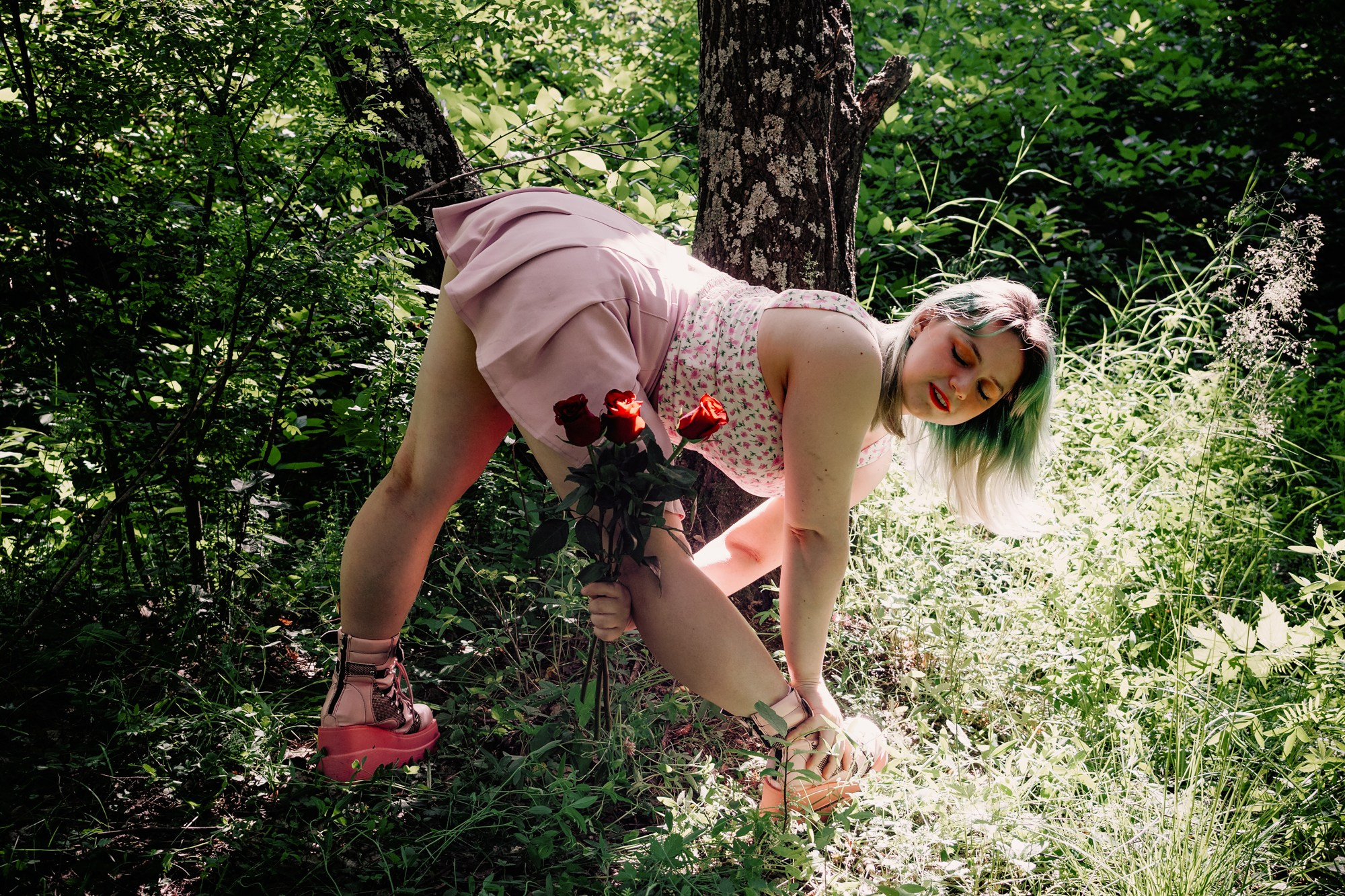 Кэт. В парке Лесоводов. Фотограф