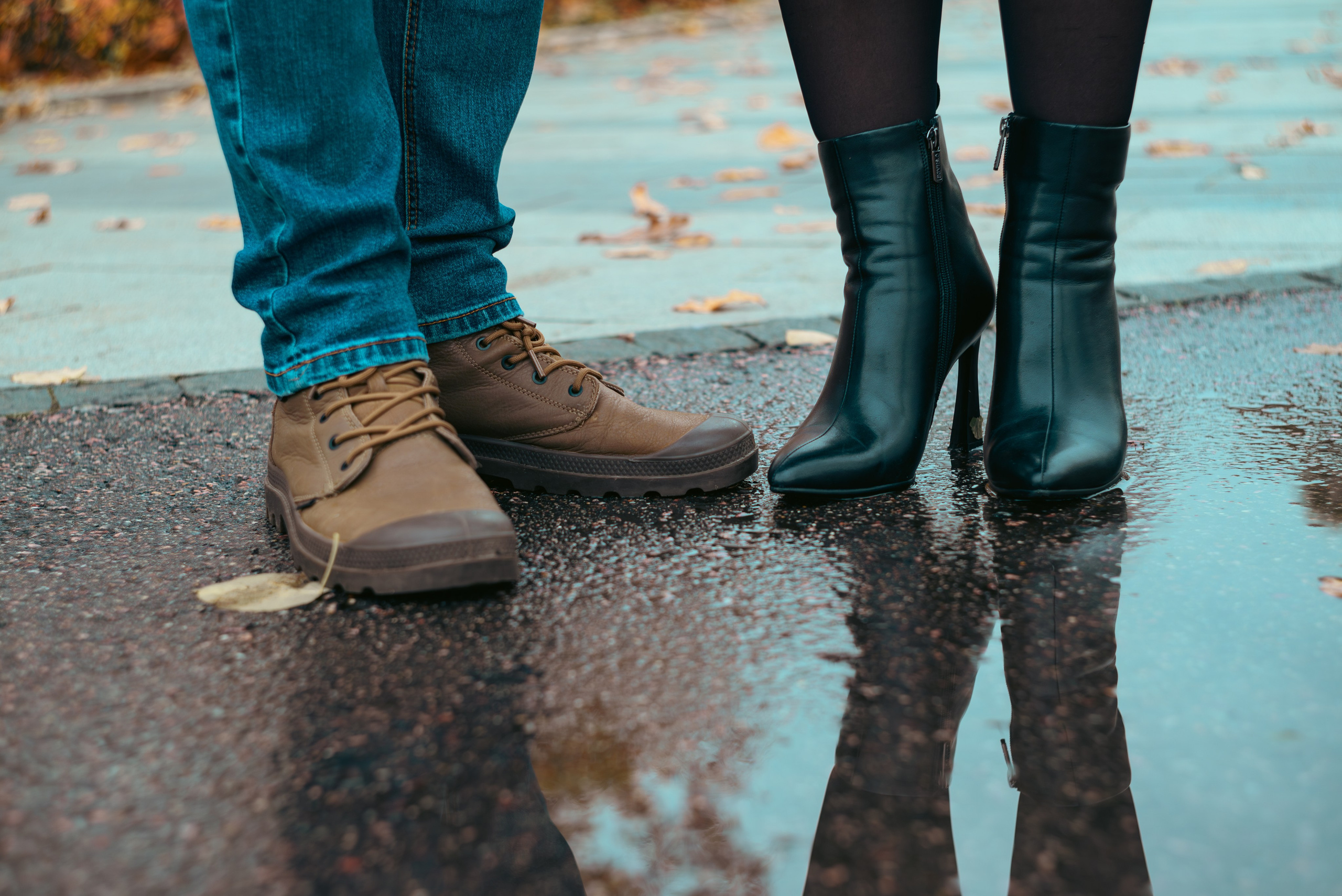 Осенняя Love story. Семейный фотограф г. Москва