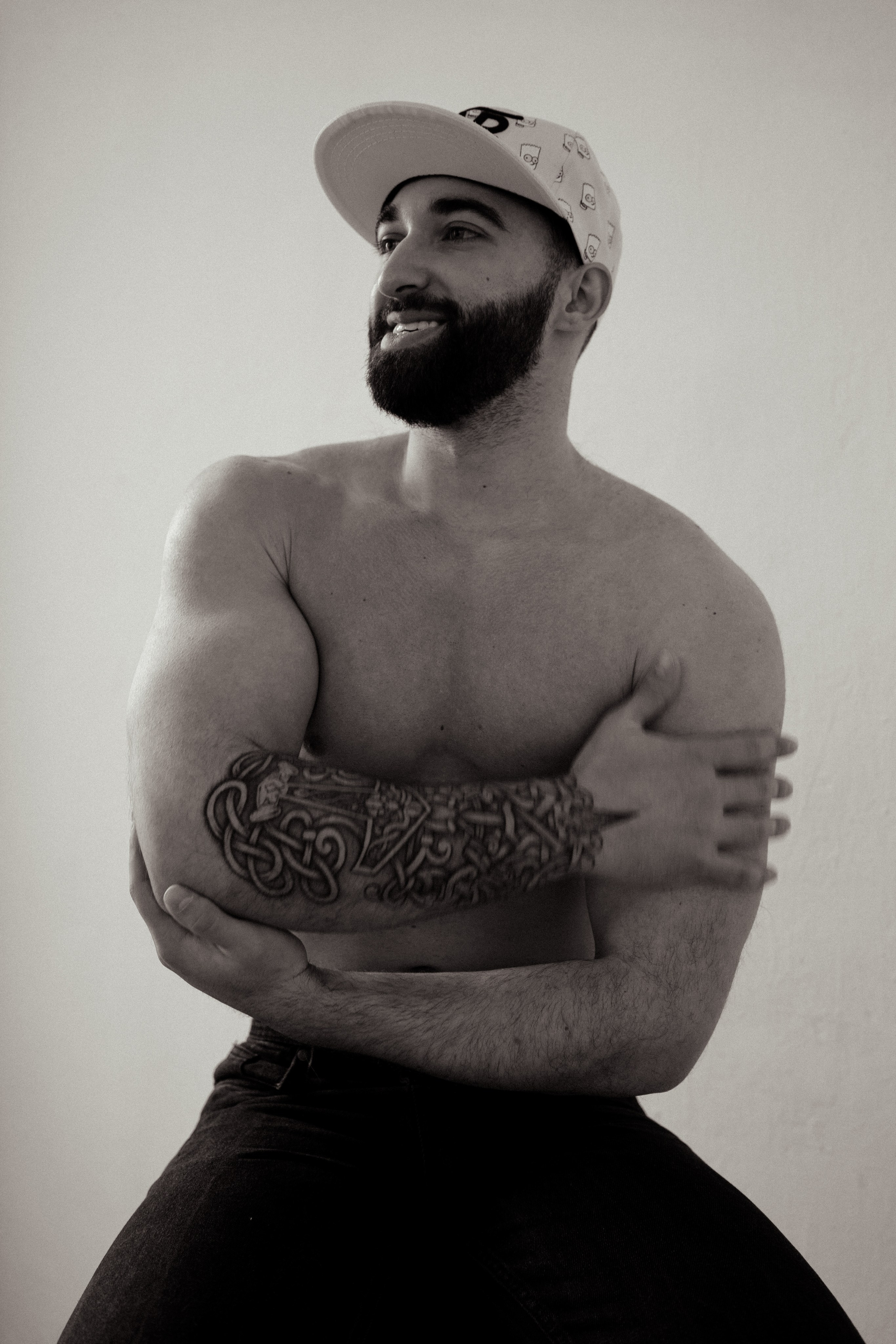 Мужской портрет. Ню фотография, портреты, атмосферные съемки