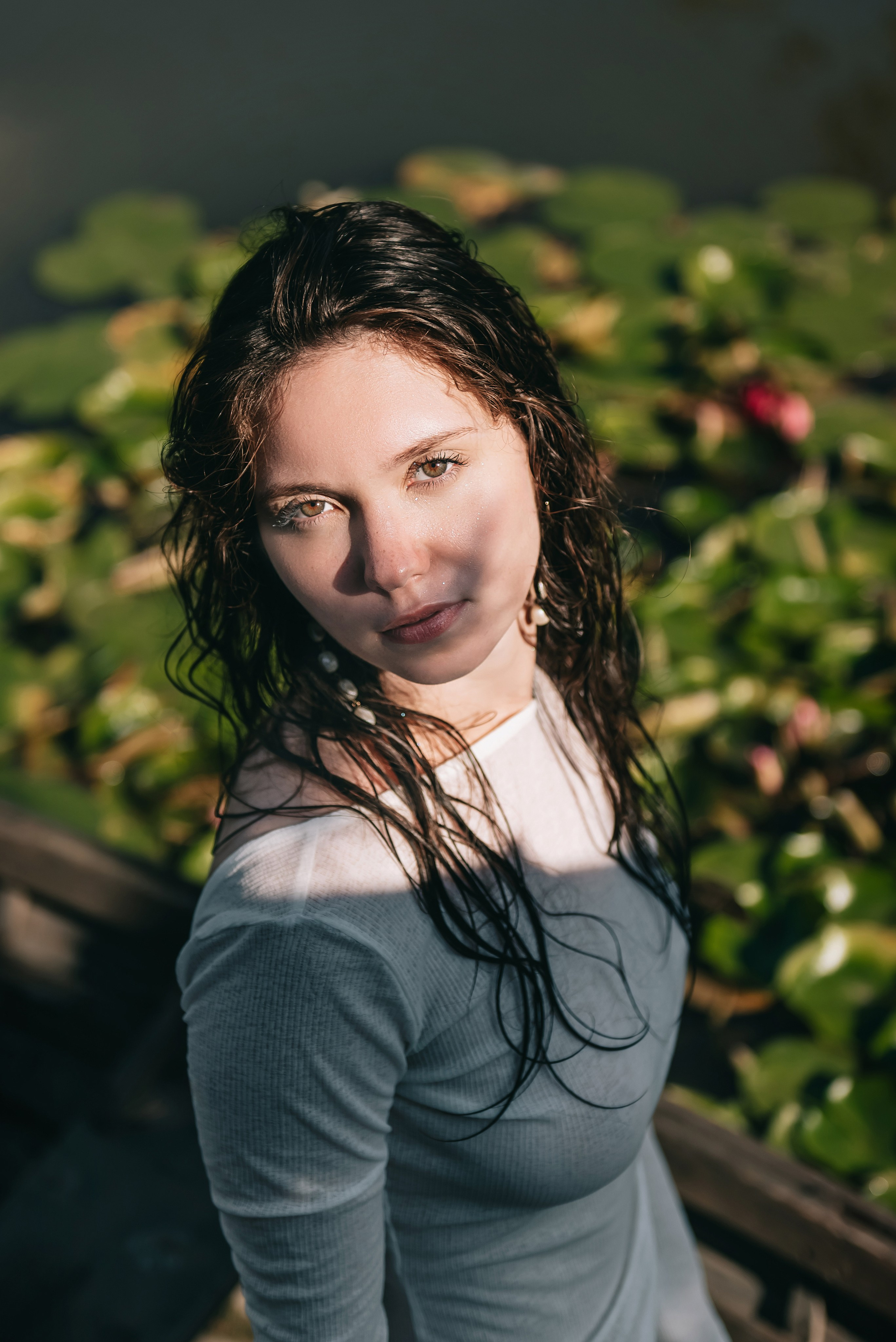 Фотосессия с кувшинками в Таёжной Заимке в г. Кемерово