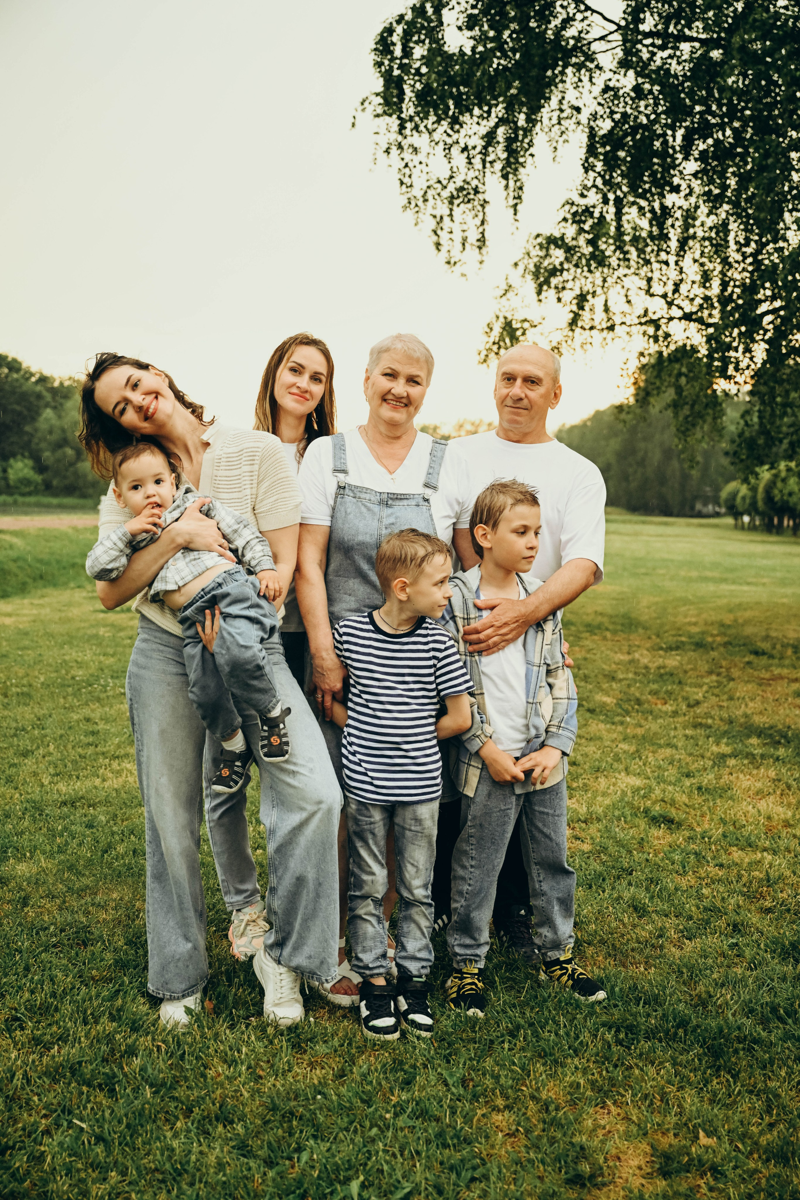 Большая семья в Кусково. Семейный фотограф в Москве Люберцах Ирина Вронская