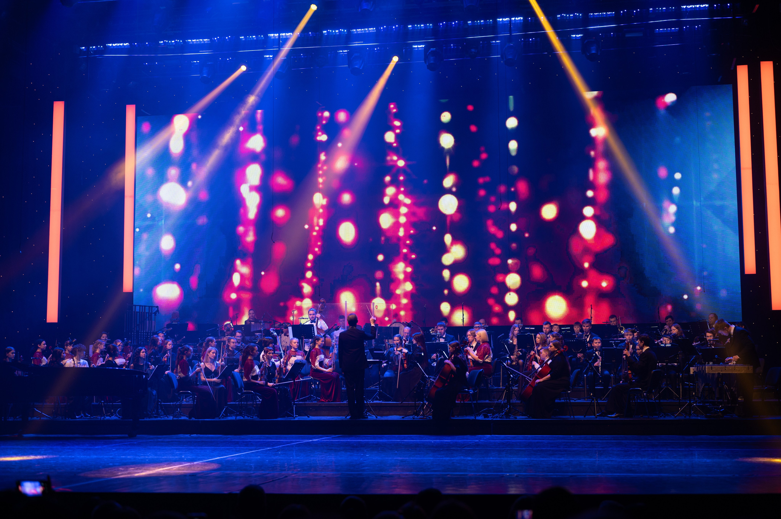 Отчетный концерт ДШИ «Гармония» «Зимняя гармония». Фотограф новорожденных, семейный детский в Тюмени Татьяна Морозова