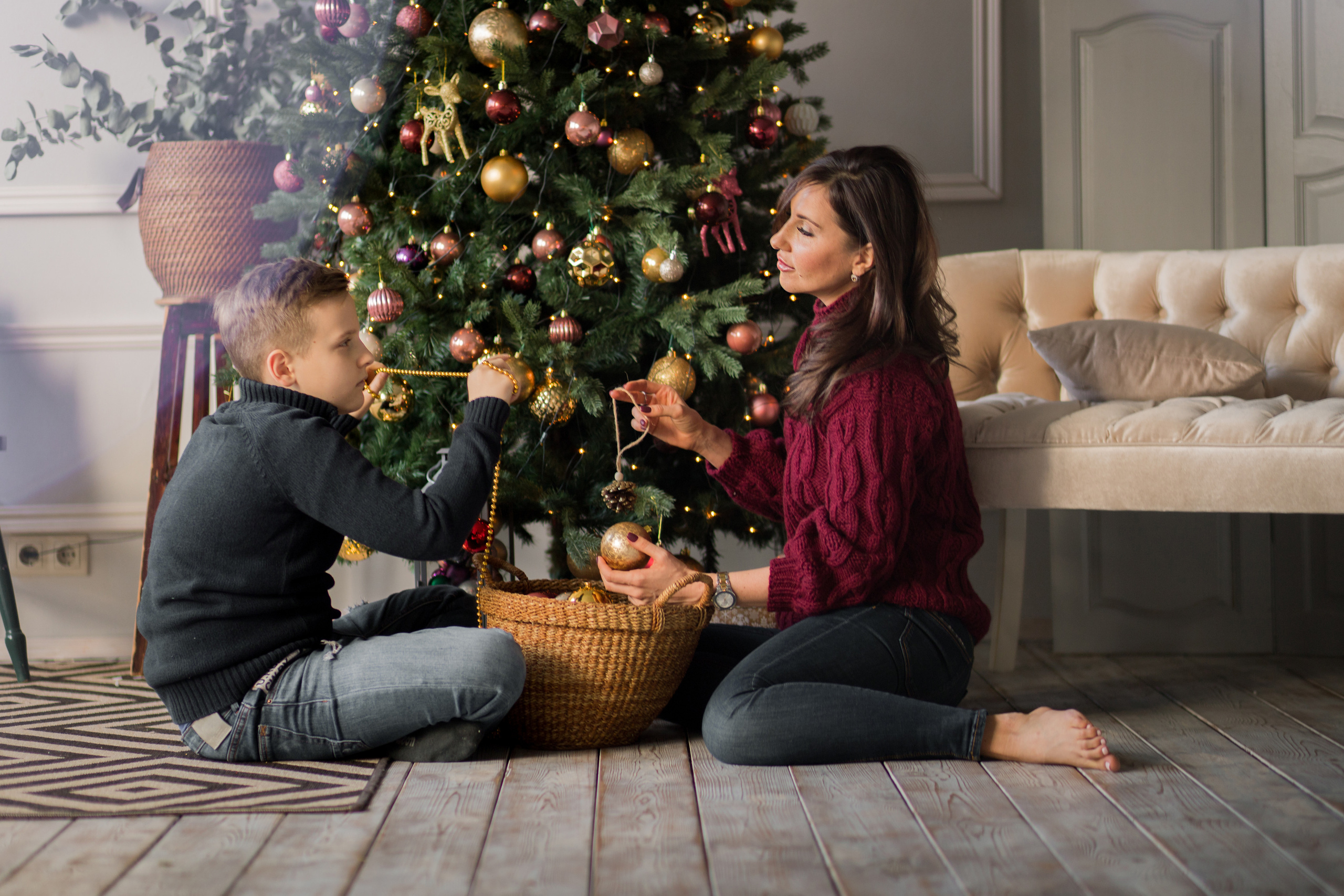 Новогодние фото дни. Фотограф новорожденных Екатеринбург