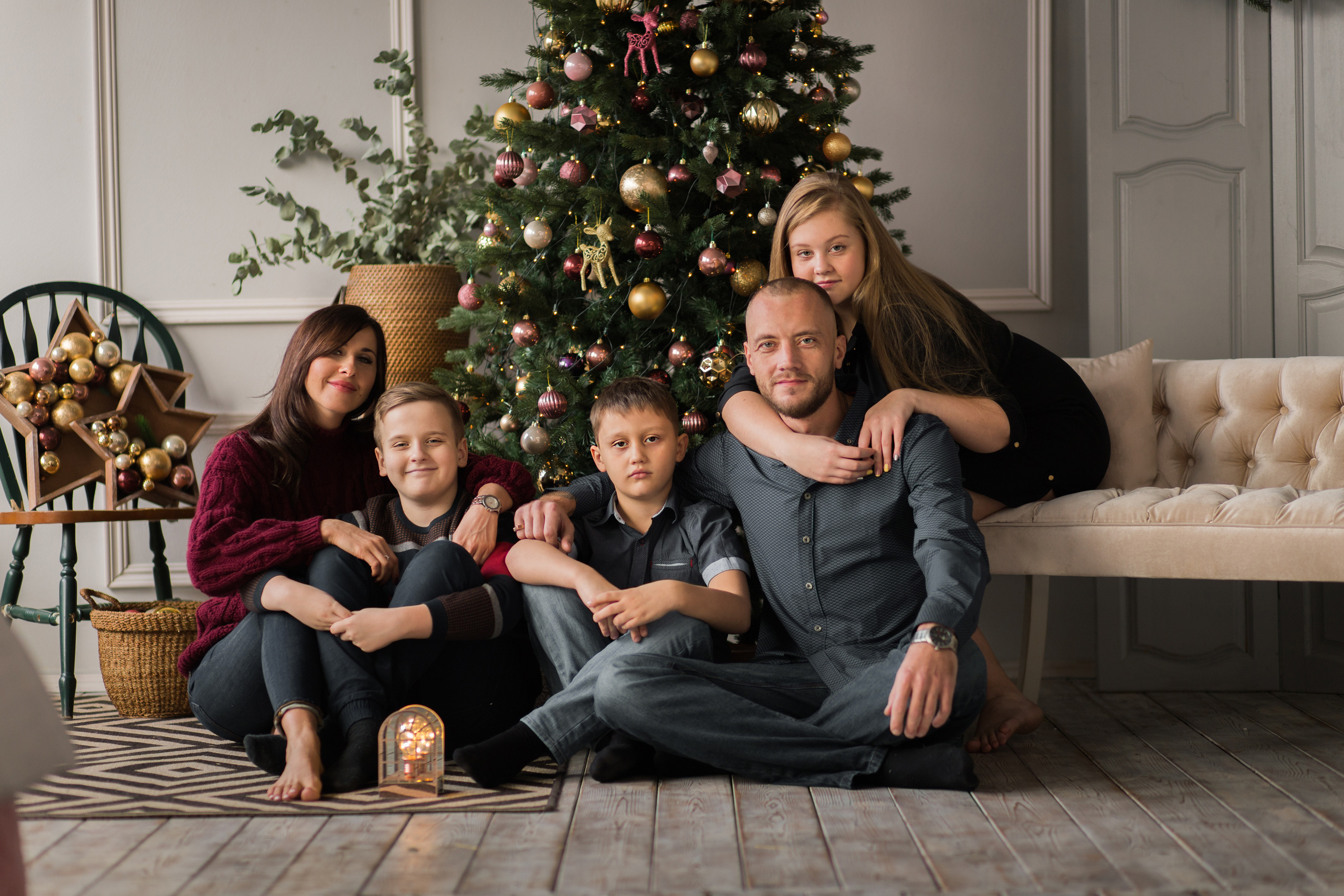 Новогодние фото дни. Фотограф новорожденных Екатеринбург