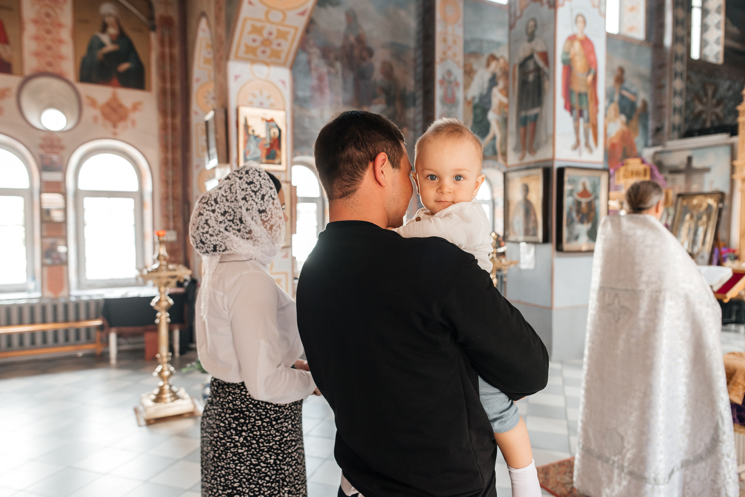 Крещение Матвея. Детский и семейный фотограф выпускной альбом Приморско-Ахтарск