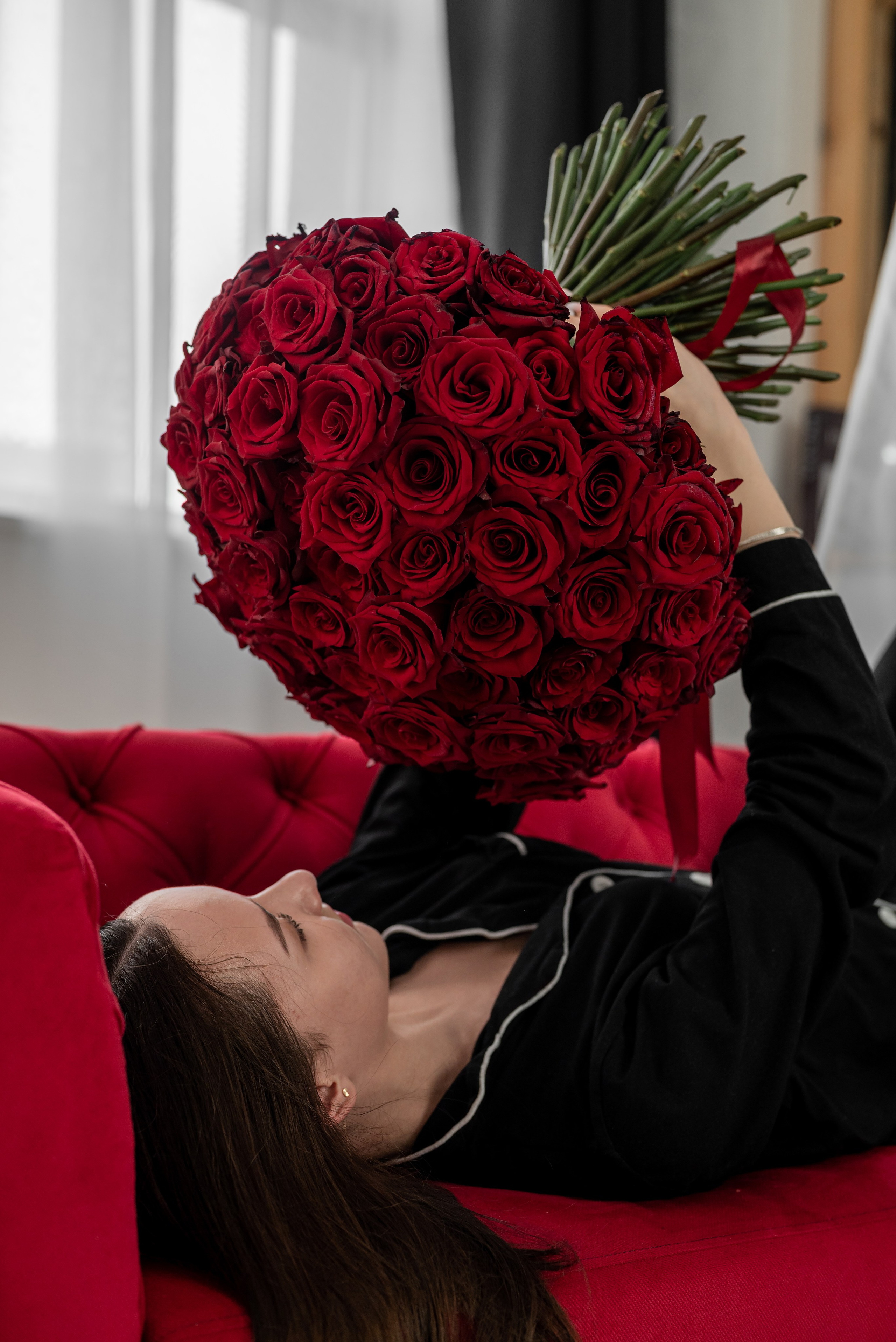 Фотопроект *101 красная роза* 2025 г. Фотограф в городе Салават