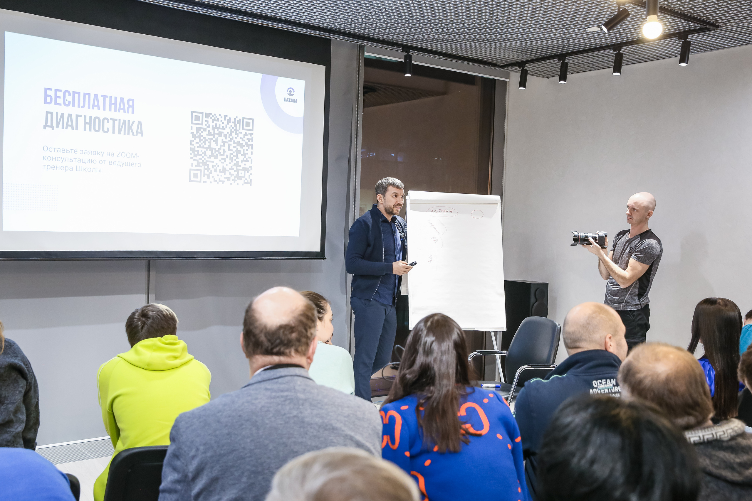 Тренинг Мавлютова МоскваСити. Фотограф и видеограф Анна Домашенко