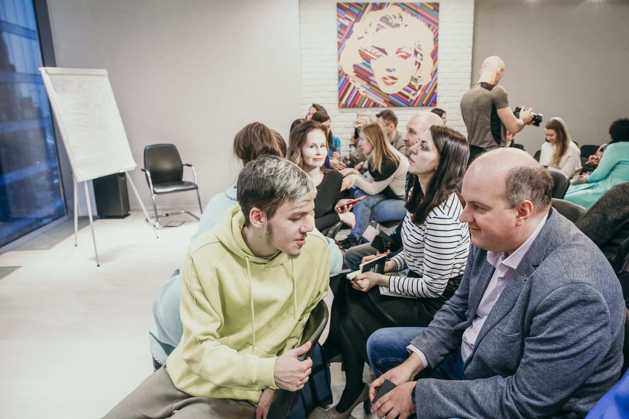 Тренинг Мавлютова МоскваСити. Фотограф и видеограф Анна Домашенко