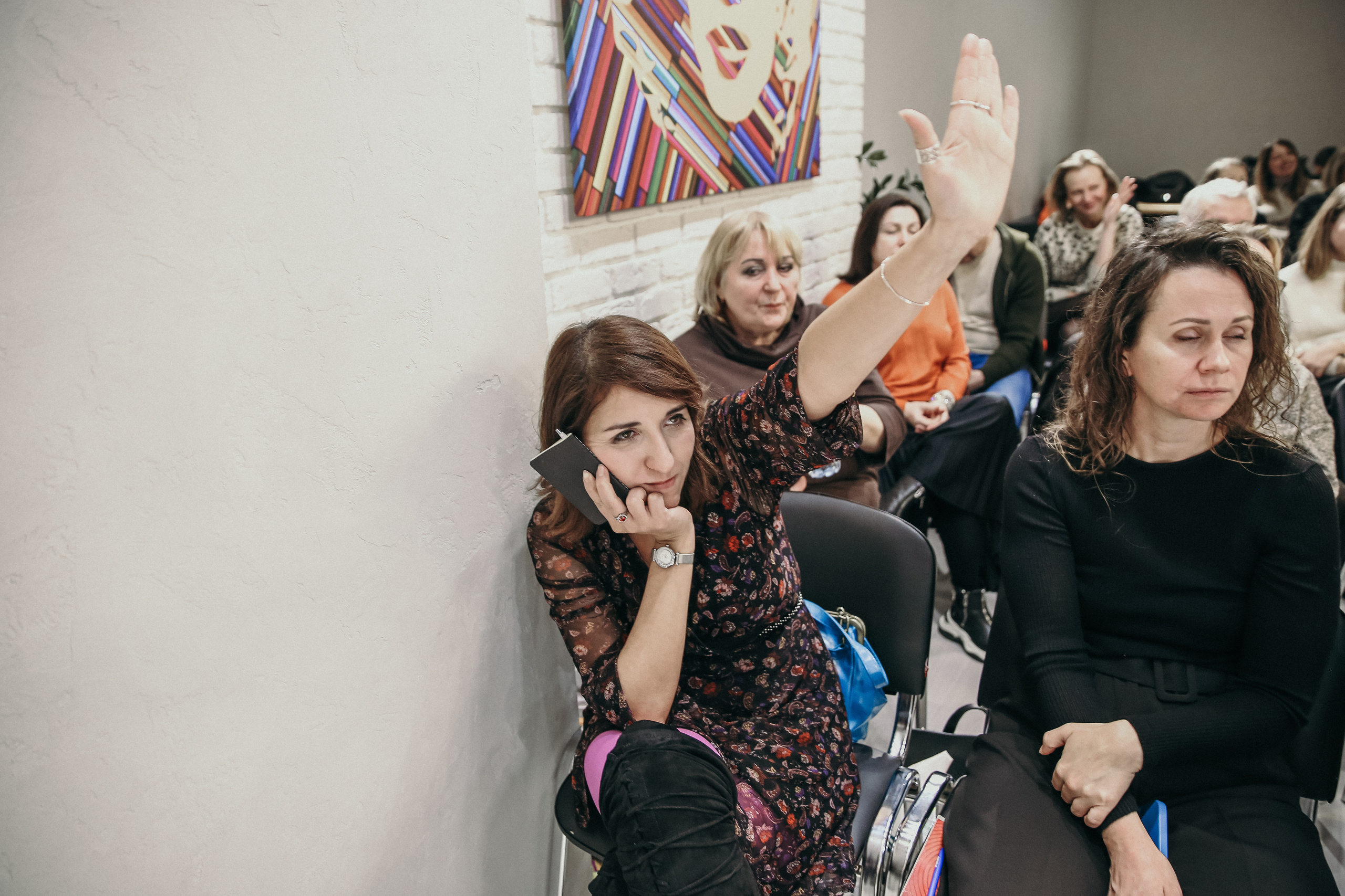 Тренинг Мавлютова МоскваСити. Фотограф и видеограф Анна Домашенко