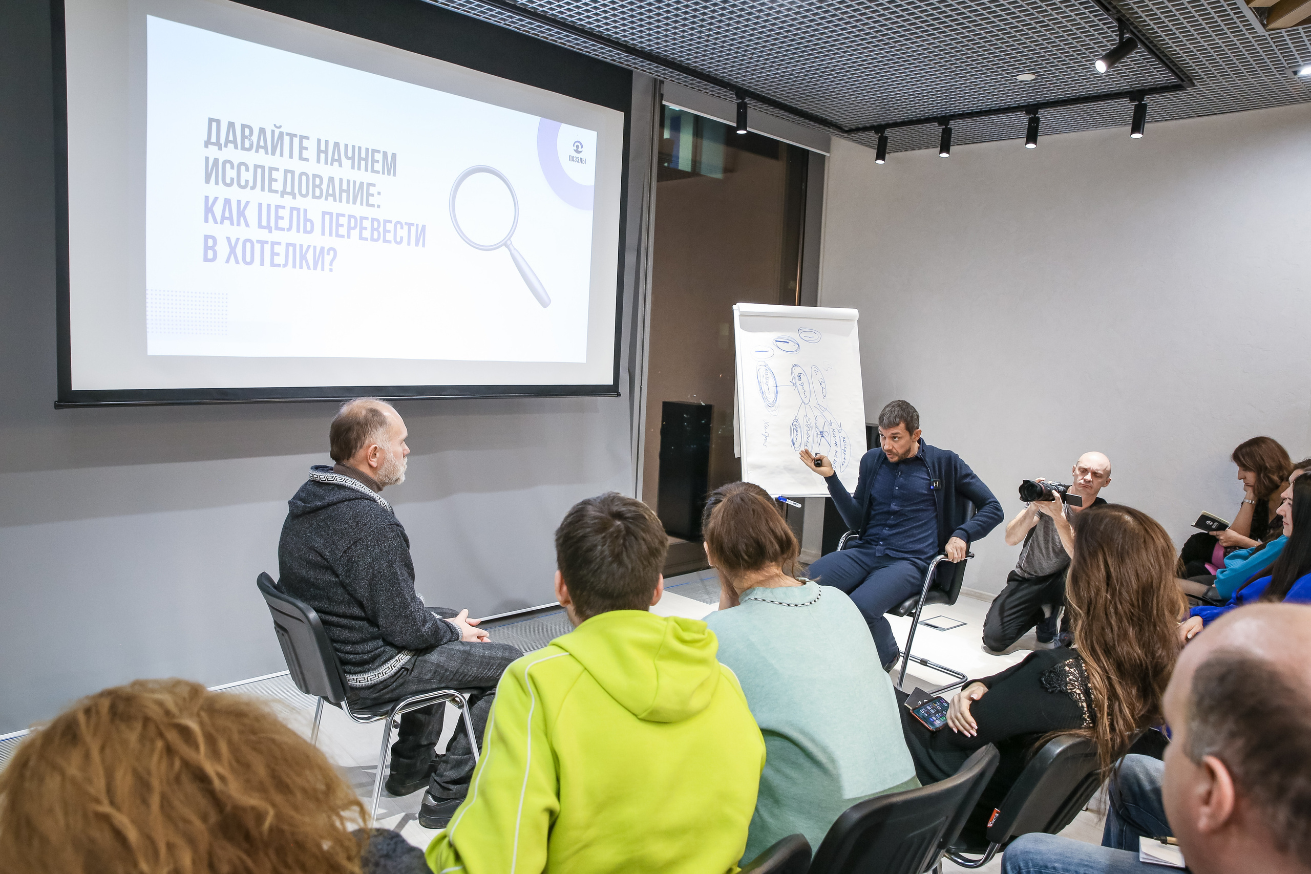 Тренинг Мавлютова МоскваСити. Фотограф и видеограф Анна Домашенко