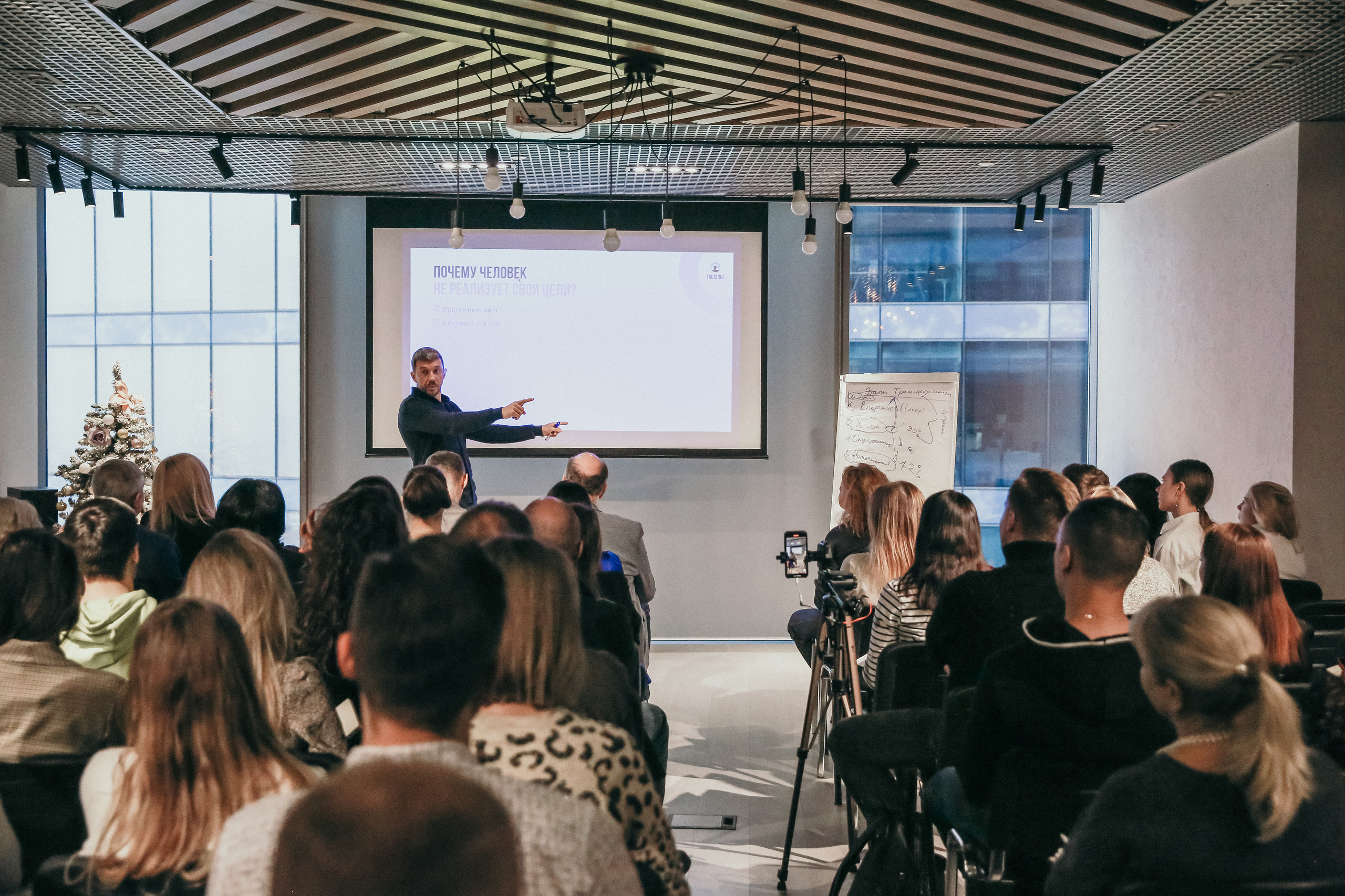 Тренинг Мавлютова МоскваСити. Фотограф и видеограф Анна Домашенко